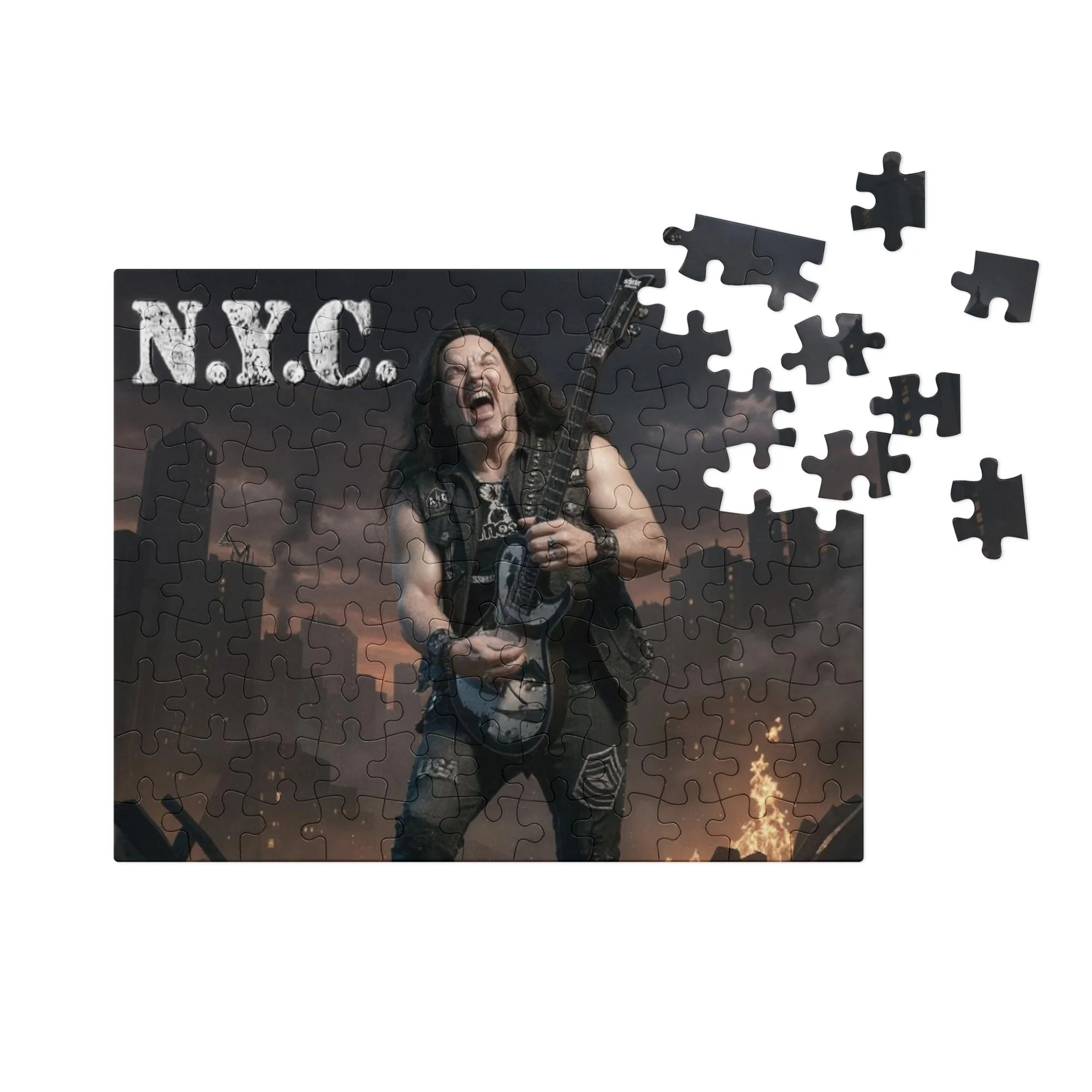 N.Y.C. B2D Cover Jigsaw puzzle with tin (110 pcs)