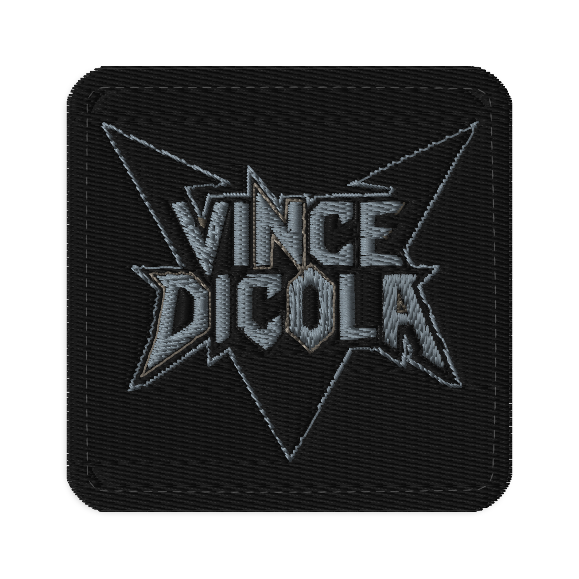 Vince DiCola Logo — Embroidered Patch