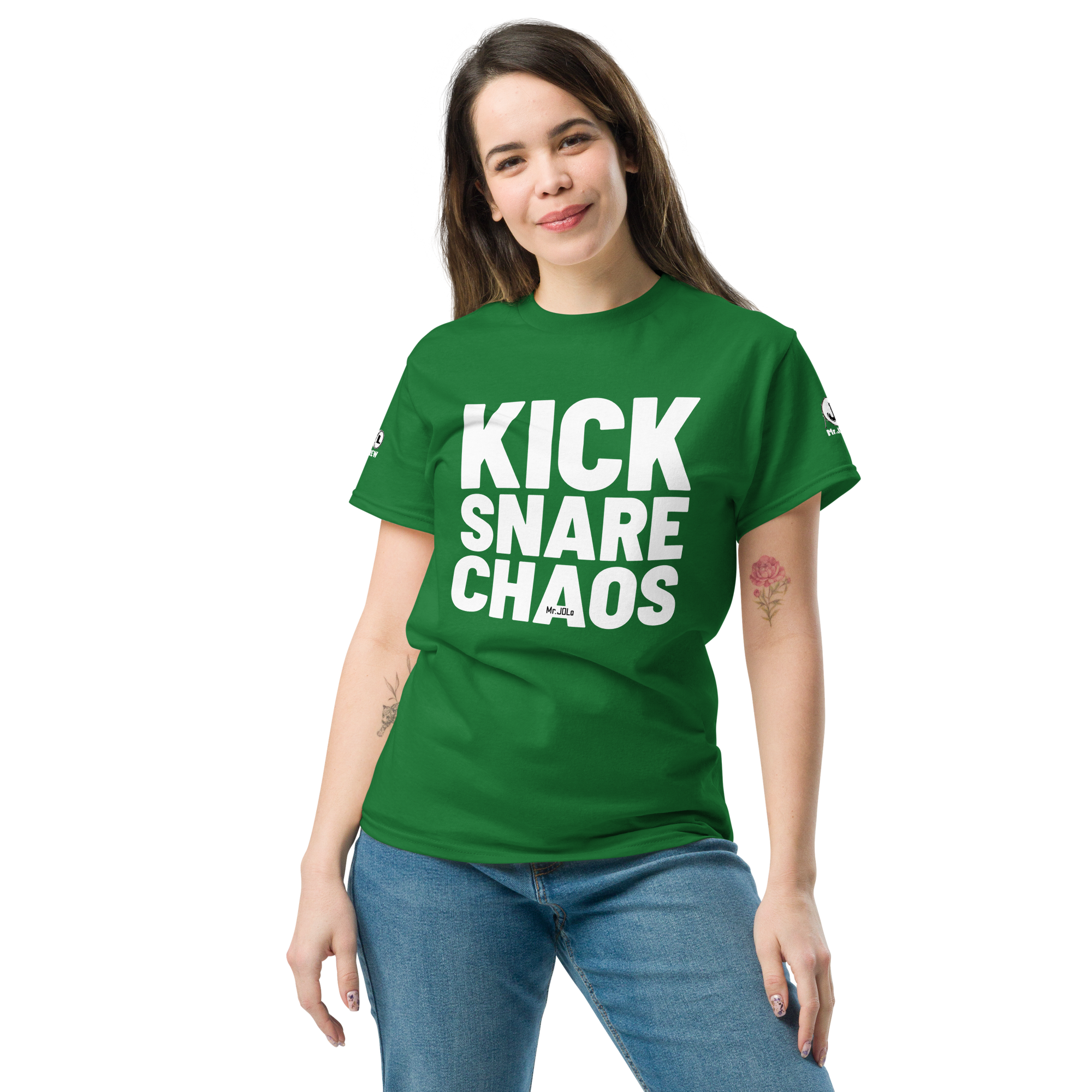 unisex-classic-tee-turf-green-front-69ca8f8ceeb3e.png