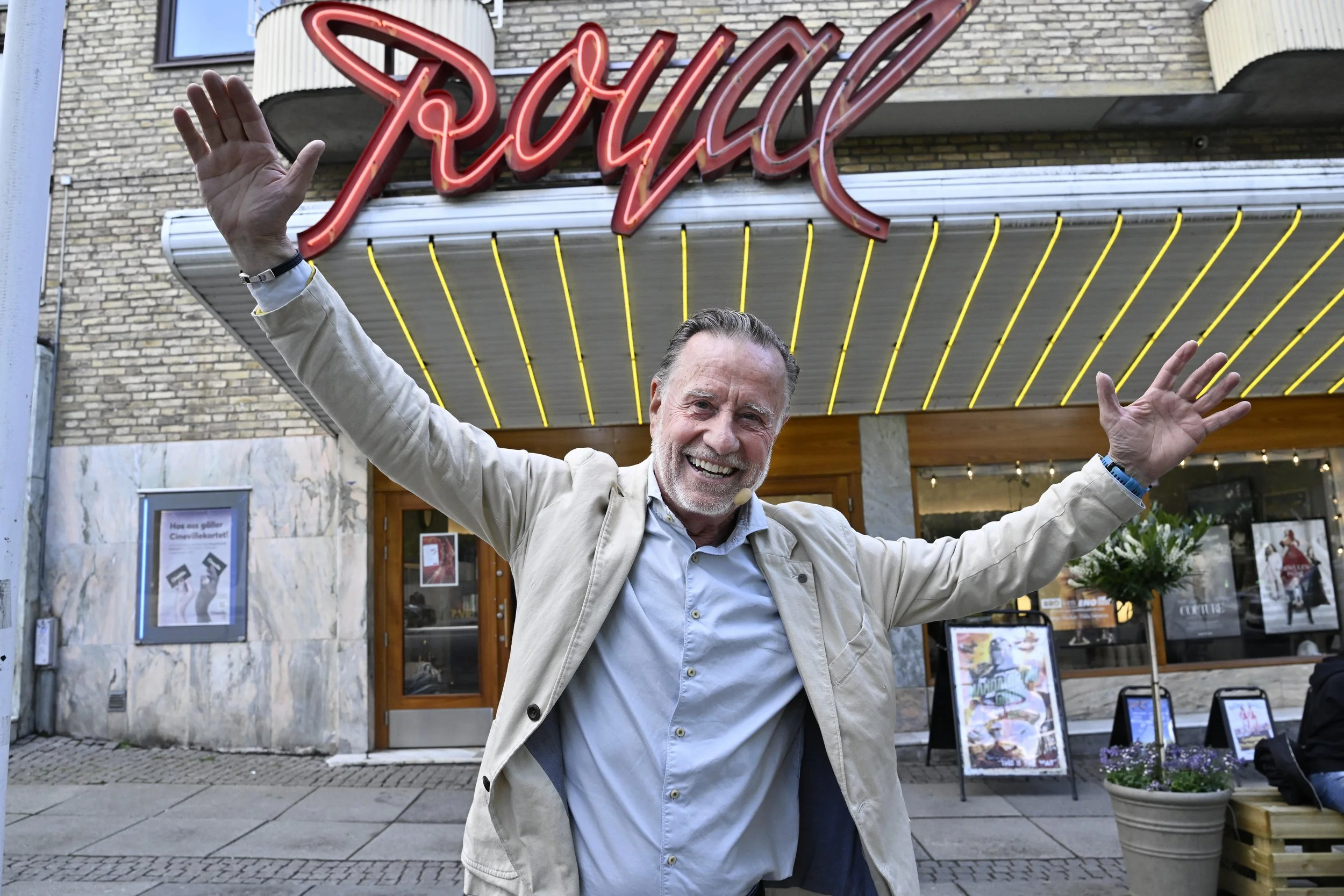 Jörgen Warberg at Bio Roy Theatre in Göteborg