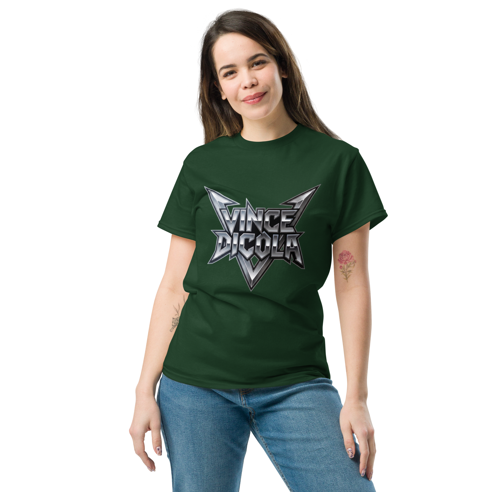 unisex-classic-tee-forest-green-front-6aa6c137043bd.png