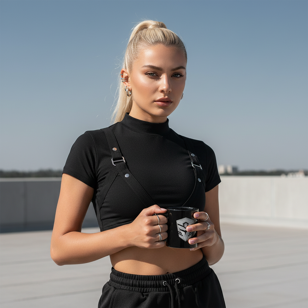 Official NRCity PD Silver Badge Black Glossy Mug (4).png