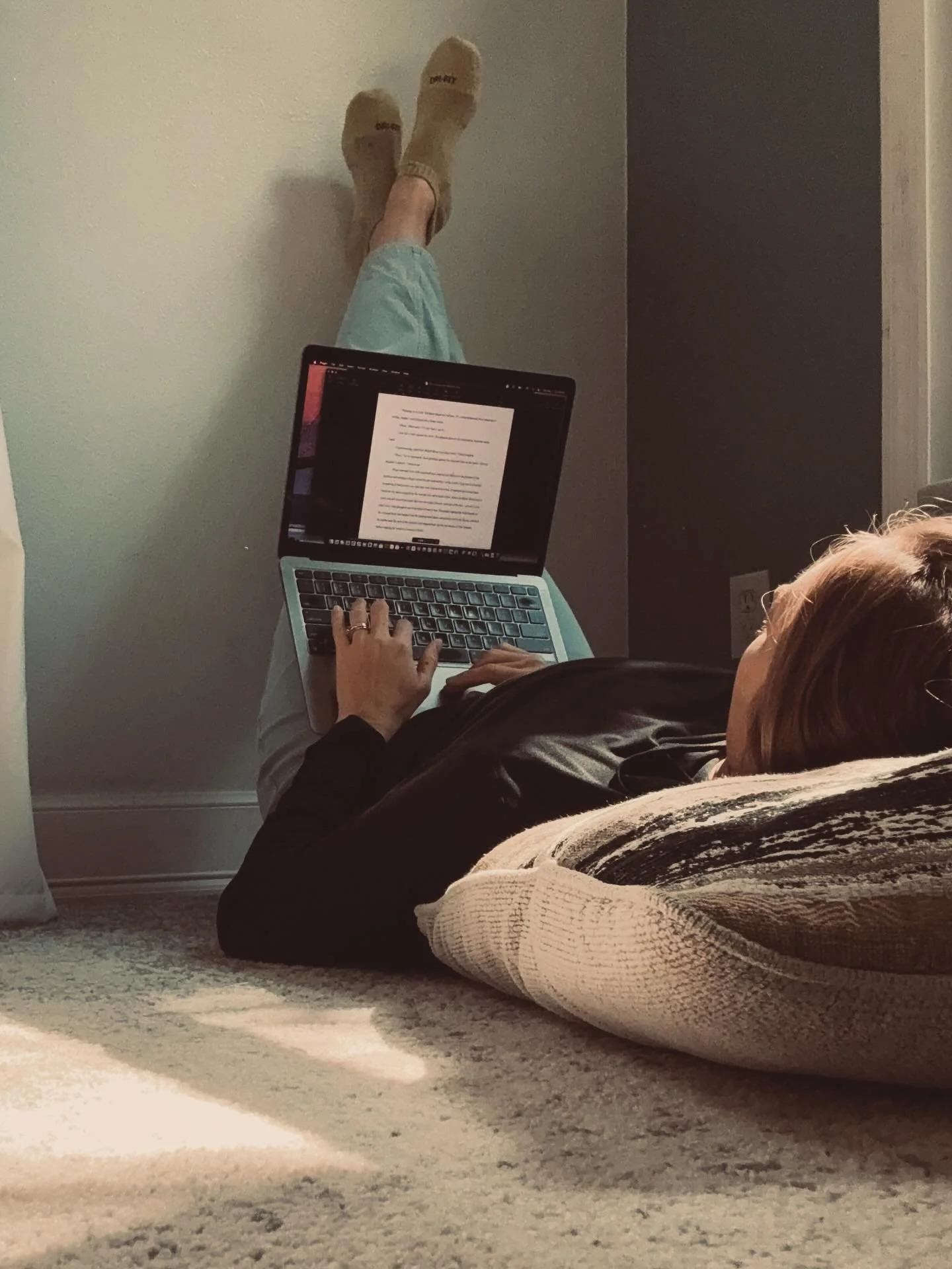 My first semester of college, I had a professor scribble in the margin of my essay, &ldquo;Your ideas are far advanced, but your grammar is disturbing.&rdquo;

Trying not to be too offensive for these next 50,000 words.

#nanowrimo #amwriting #writer