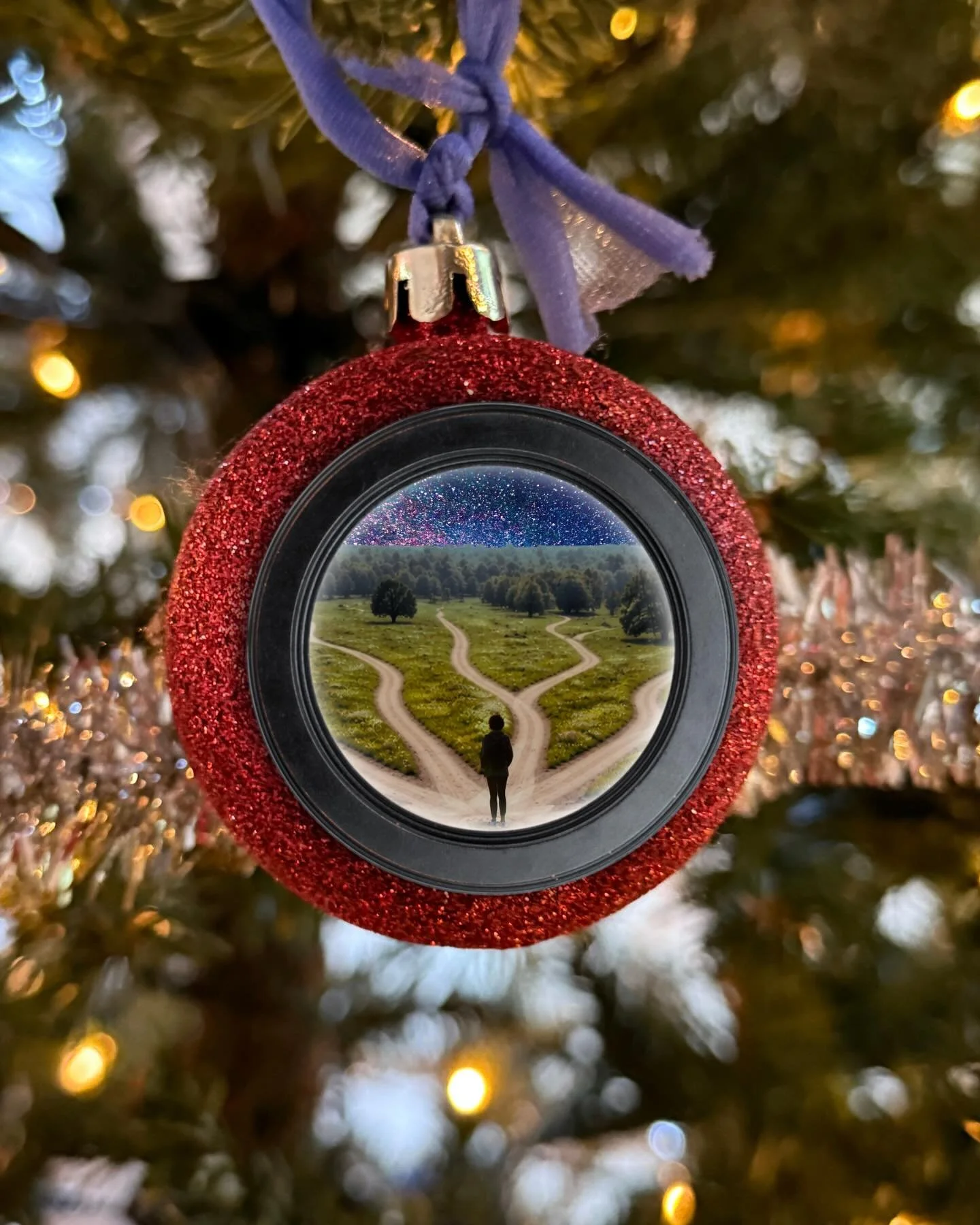 Wishing you infinite opportunities&mdash;
No matter the path.

Happy Holidays.

#writersofinstagram #crossroads #indieauthorsofinstagram #amwriting