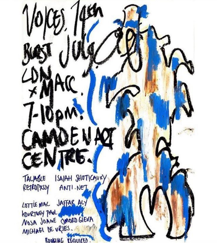 Voices @ Camden Art Centre, July 23