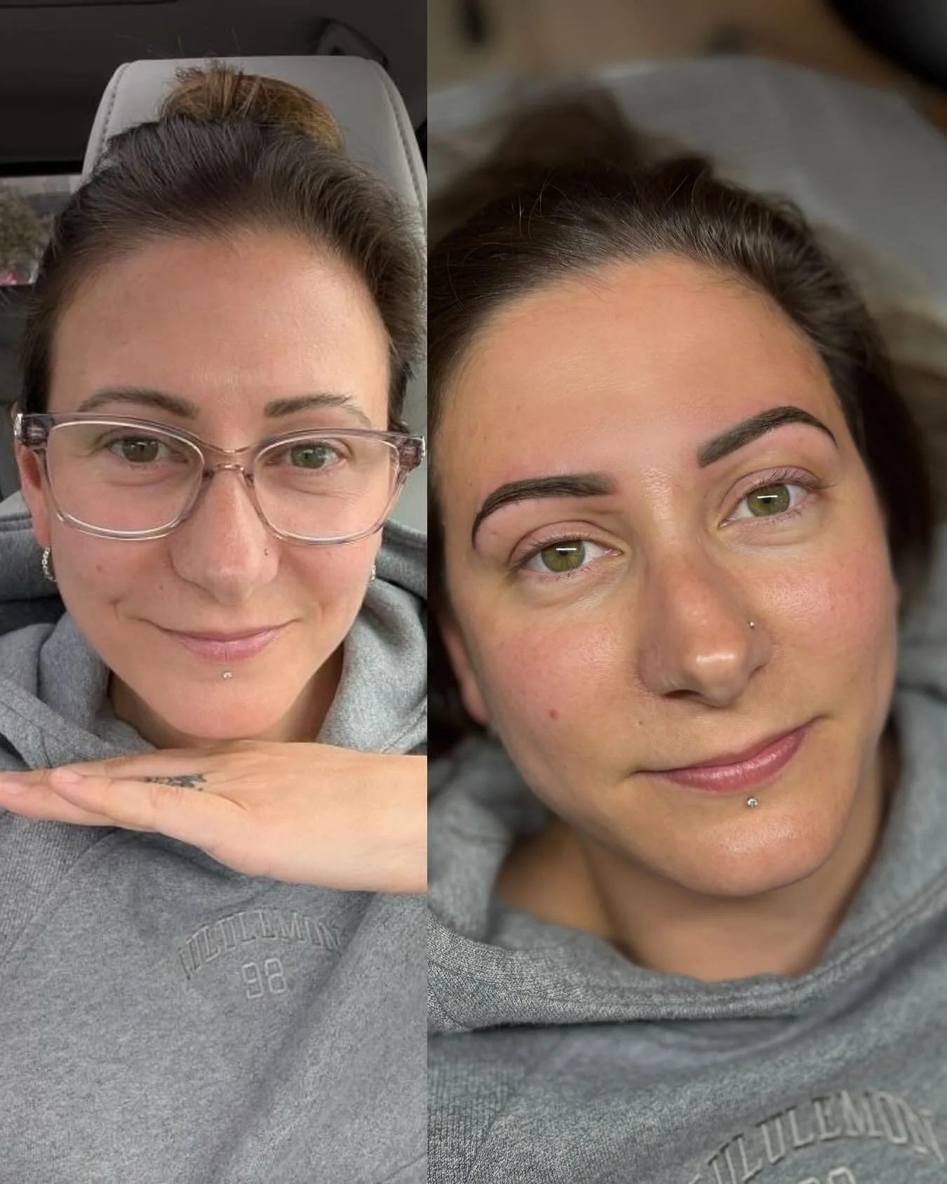 ✨ Nano Brow Transformation ✨

This beautiful client came in with old work from another artist &mdash; and left feeling confident, fresh, and finally aligned with her reflection.

🔍 Soft nano powder
🎯 Corrected shape and symmetry
🌿 Natural results,