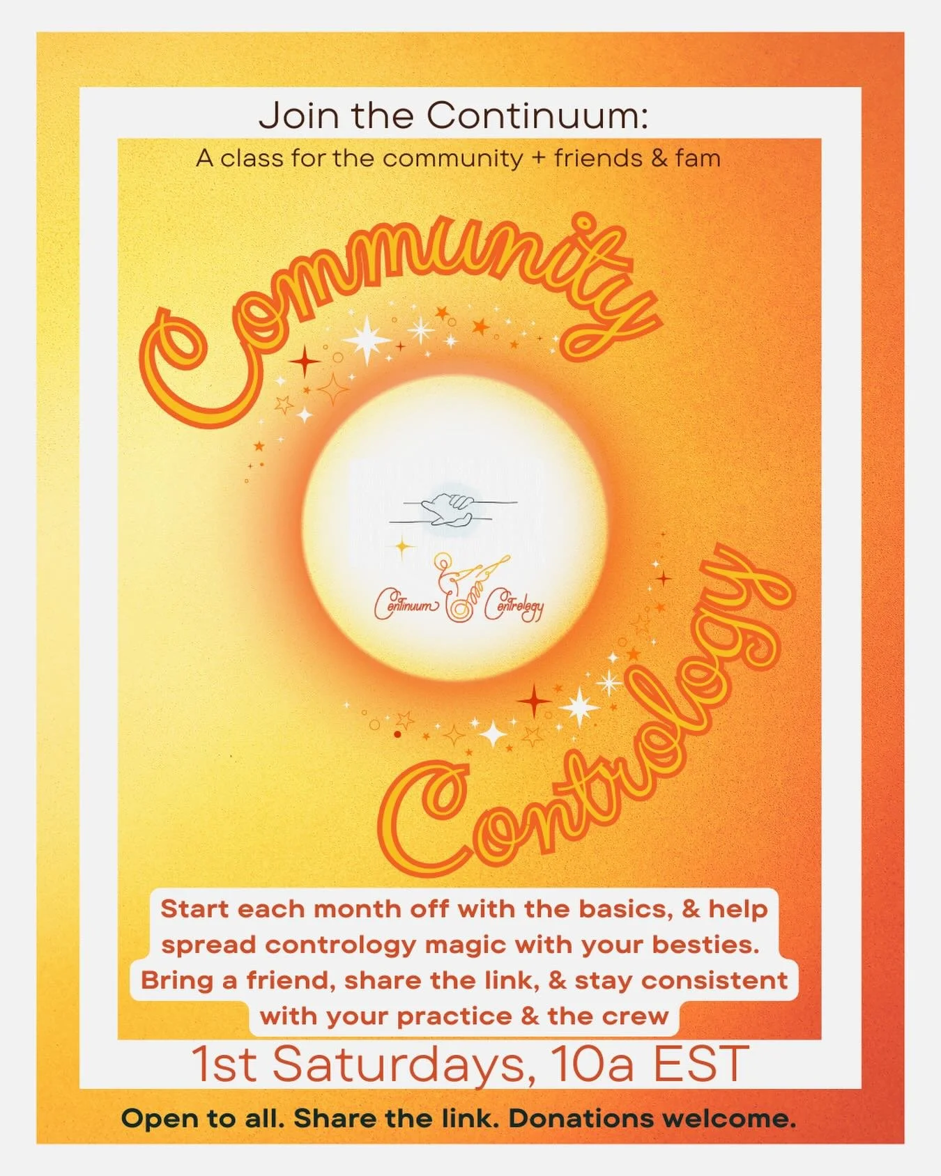 Community Contrology starts THIS SATURDAY! Always open for anyone with a mat and a WIFI connection. Please tell your, well, EVERYONE, and #sharethelink (it&rsquo;s in our bio xox) &copy;️🔗⚡️🚨🪟🌀🫶🏻 #contrology #community #matpilates #meetmeonzoom