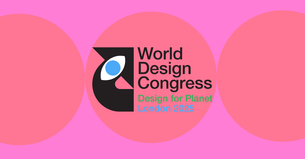 Design for Good to lead panel at World Design Congress London 2025