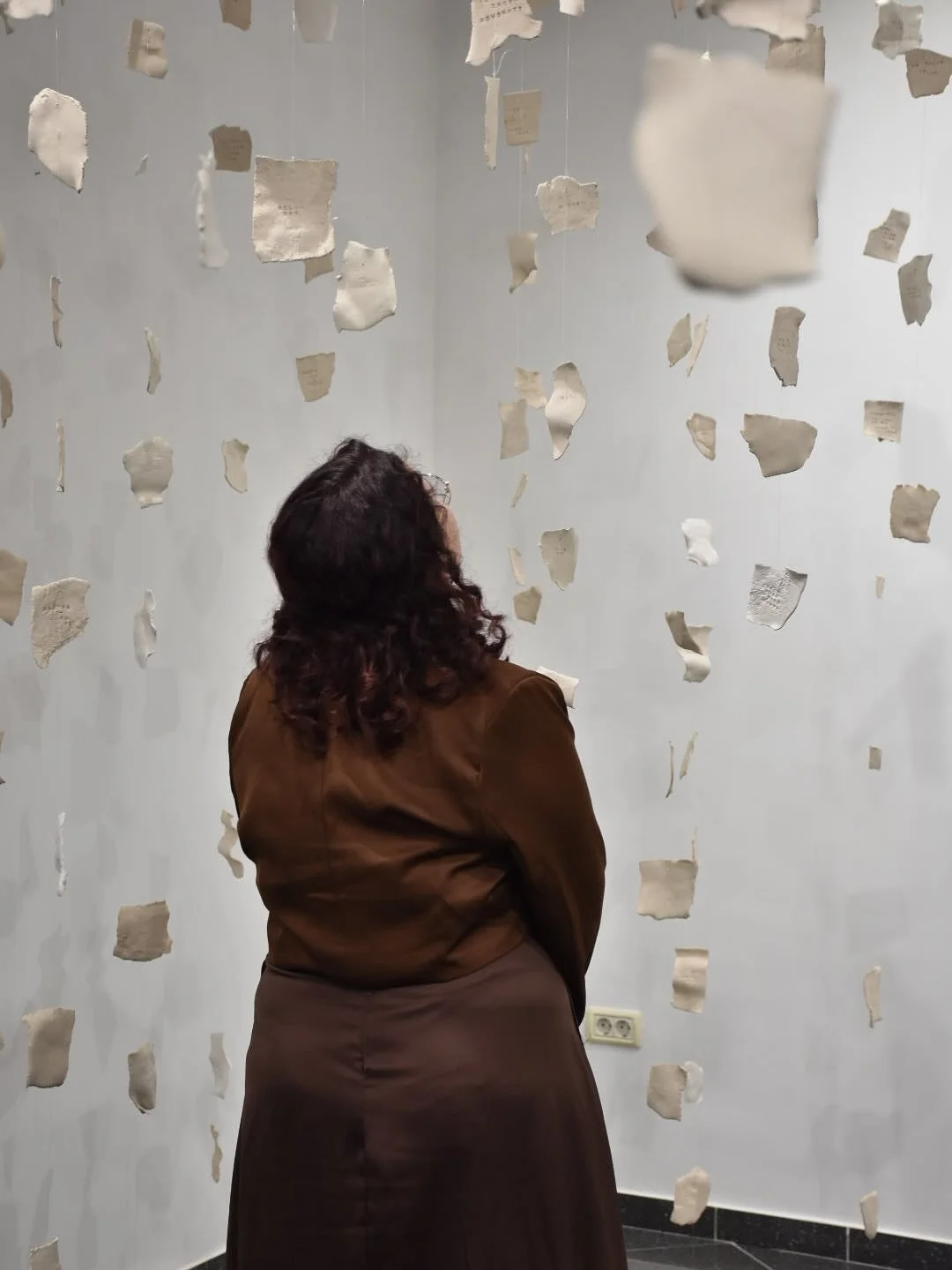Letters to Myself Vol. 2, art installaton, ceramics and porcelain, exhibited at HUiU Galllery, Pula, Croatia, 2025.

My lifelong project began with the need to preserve fragile inner moments &mdash; raw thoughts, doubts, hopes &mdash; written down an