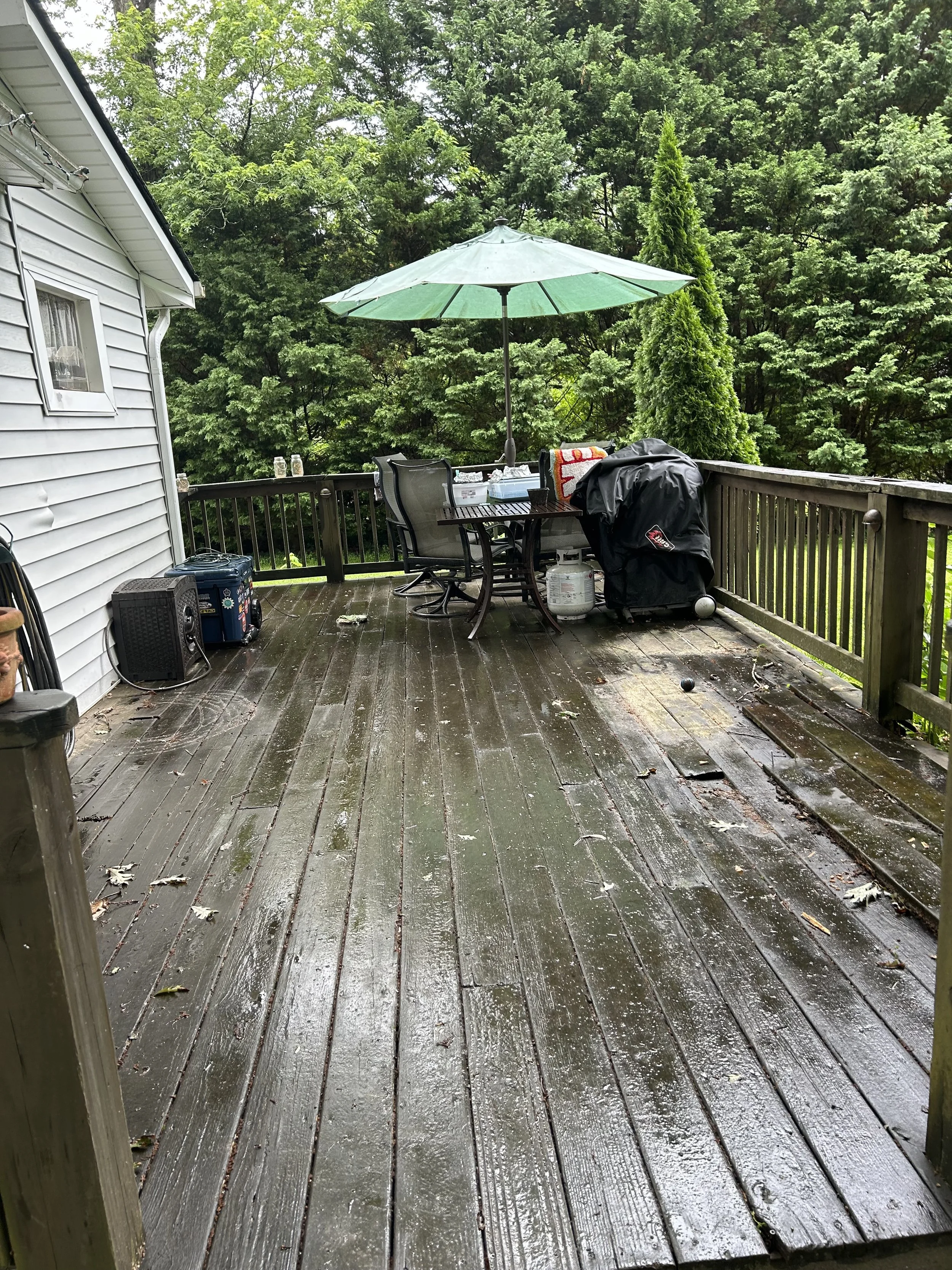 Original deck.