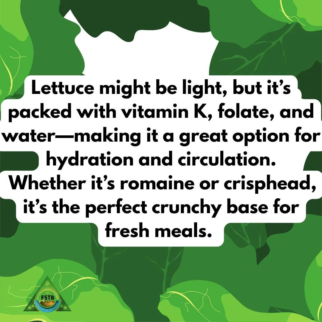 Fresh, fast, and full of goodness.

#FromSoiltoBoil #LettuceLove #EatGreen #FreshFromTheFarm #SaladGoals #NutrientDense