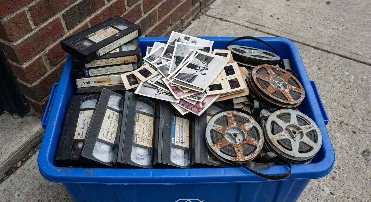 What to Do with Your Old Video Tapes After They've Been Converted