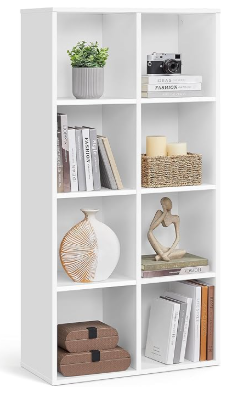 Etagères cases blanc