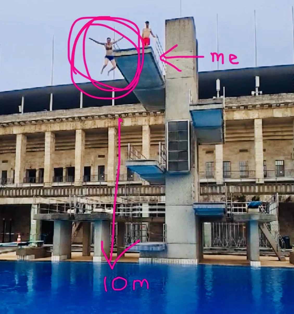 Jump first, think later.