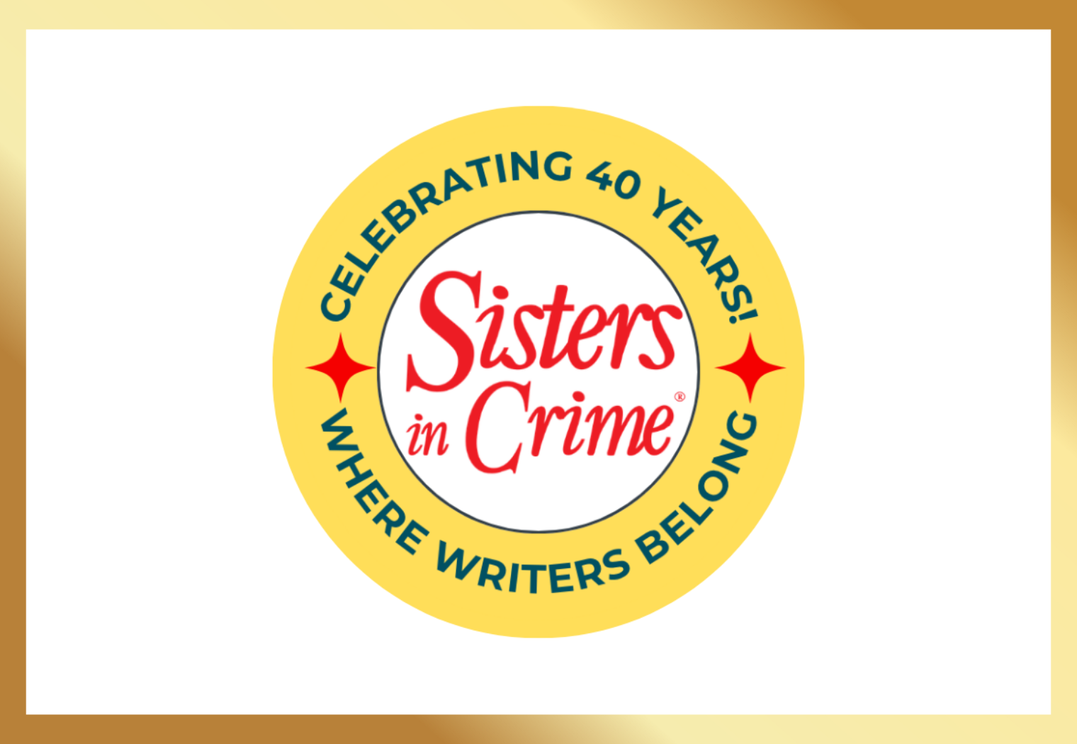 Sisters in Crime is the premier crime writing association focused on equity and inclusion in our community and in publishing. Founded in 1986 to represent and advocate for women crime writers, we celebrate and honor this history with our name while w