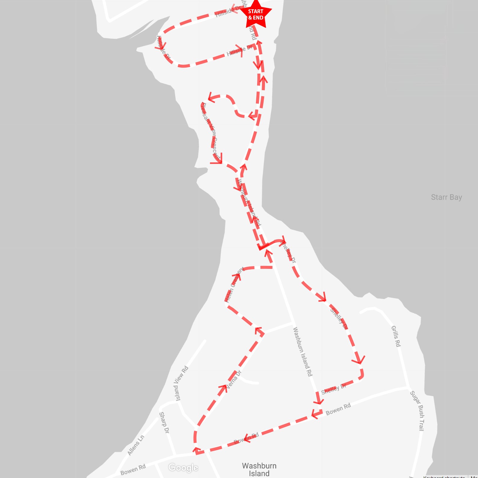 Washburn Island Santa Claus Parade