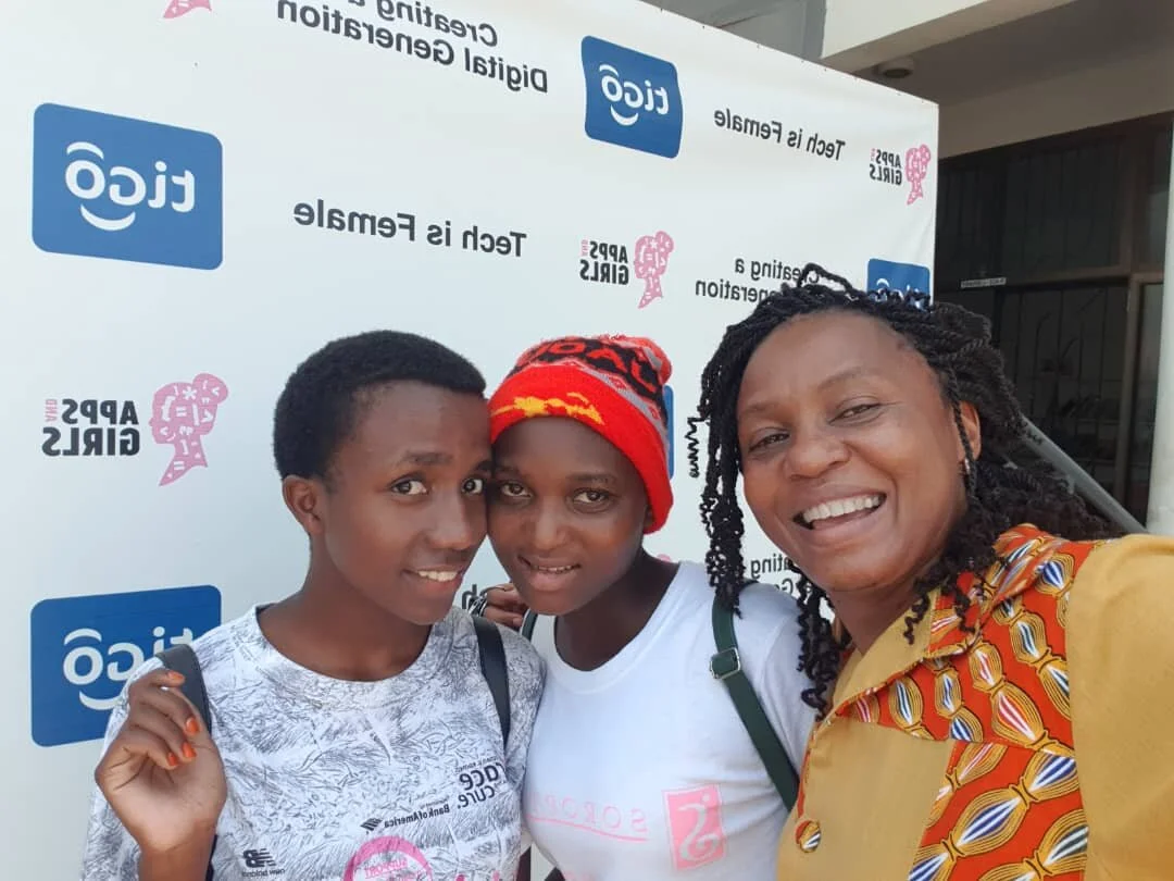 Celebrating #GirlsinICT Day with our Coding Club Winners 