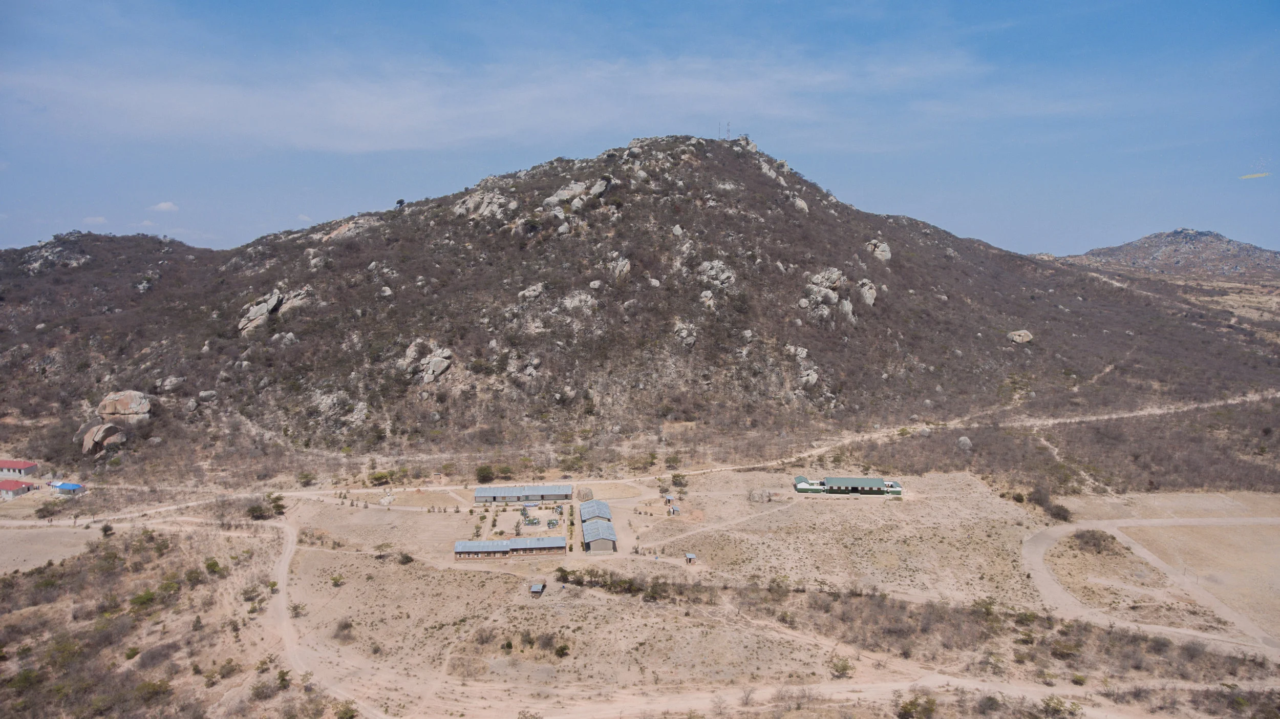   Dormitories are vital because secondary schools serve villages up to 35kms away . 