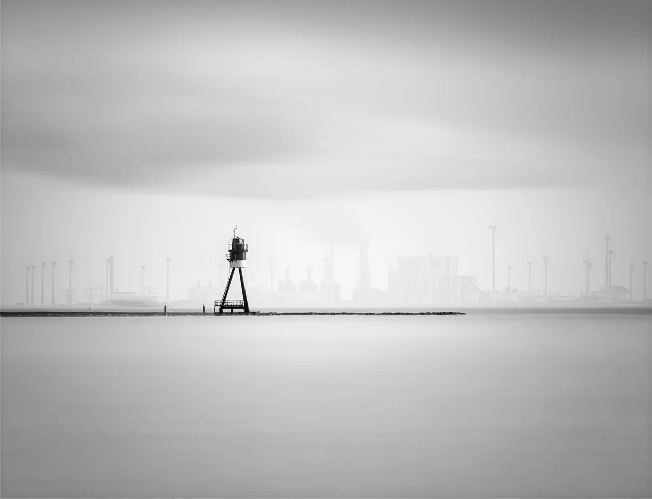 Fischerbalje vor Borkum
