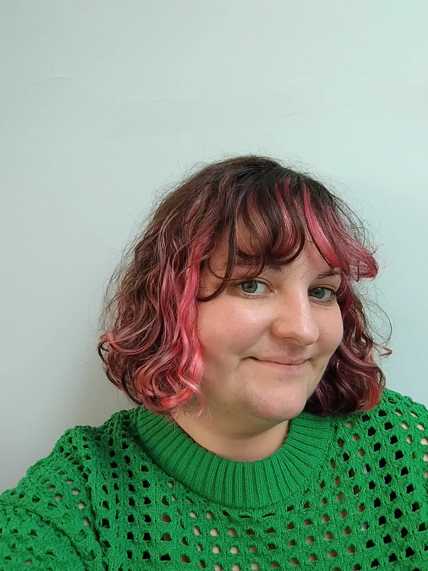 If it can be pink, it should be pink!

#newhair #pinkhair #feelingjoyful