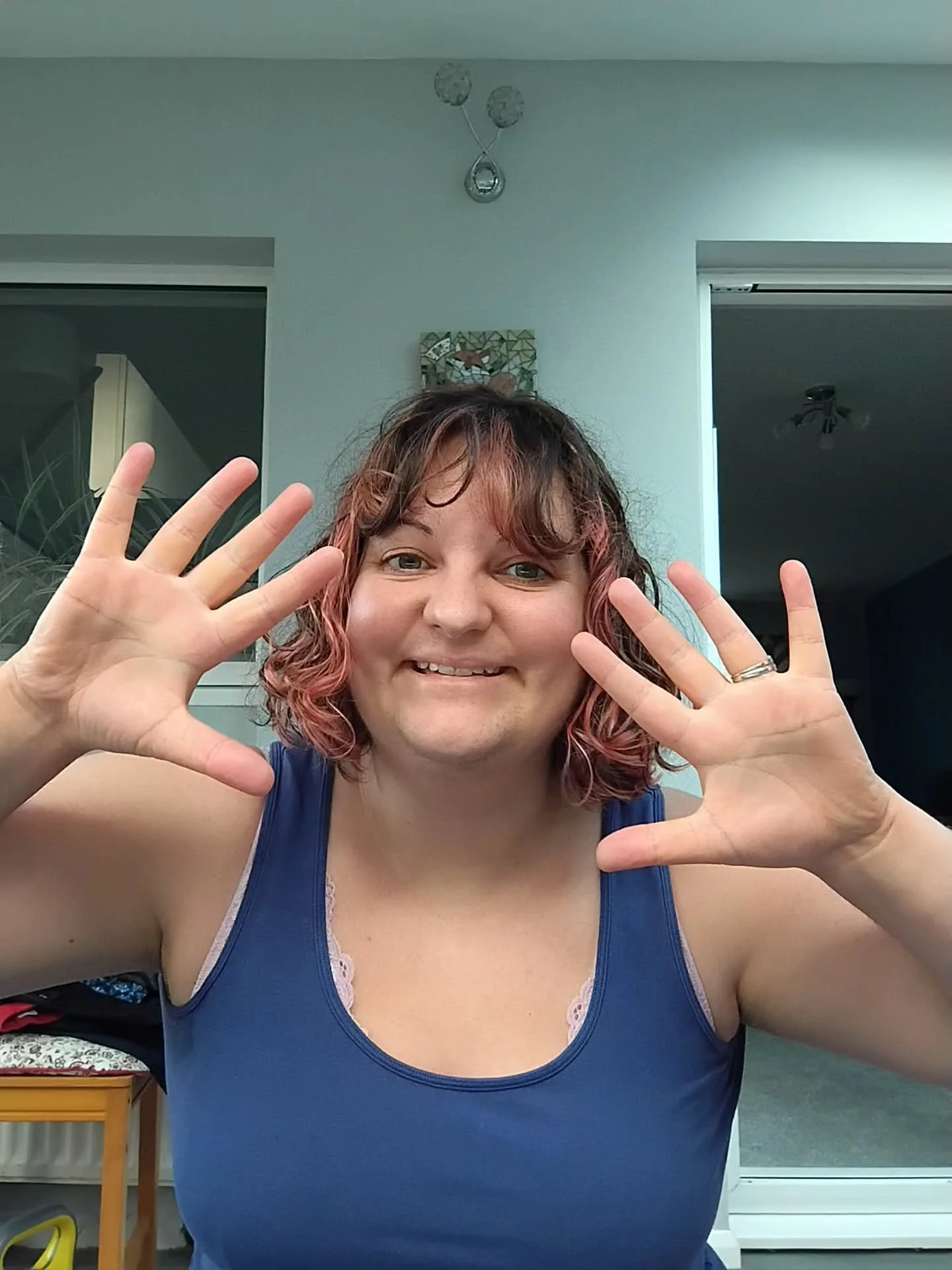 How many people turned up to my fitness class this week!?

This week I taught my thirteenth dance fitness class and ten people showed up! Ten! 

I've been struggling to find work that doesn't send my nervous system into a spiral but it does let me do