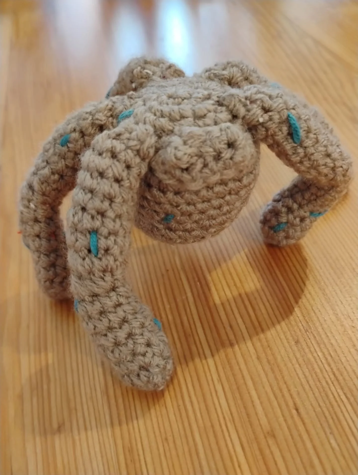 Loved the movie, couldn't put the book down, had to make my own little Rocky friend #amazeamazeamaze

Pattern by @toygurumi. I added some floral wire to the legs to make them more posable

#projecthailmary #crochetersofınstagram #crafteveryday #rocky