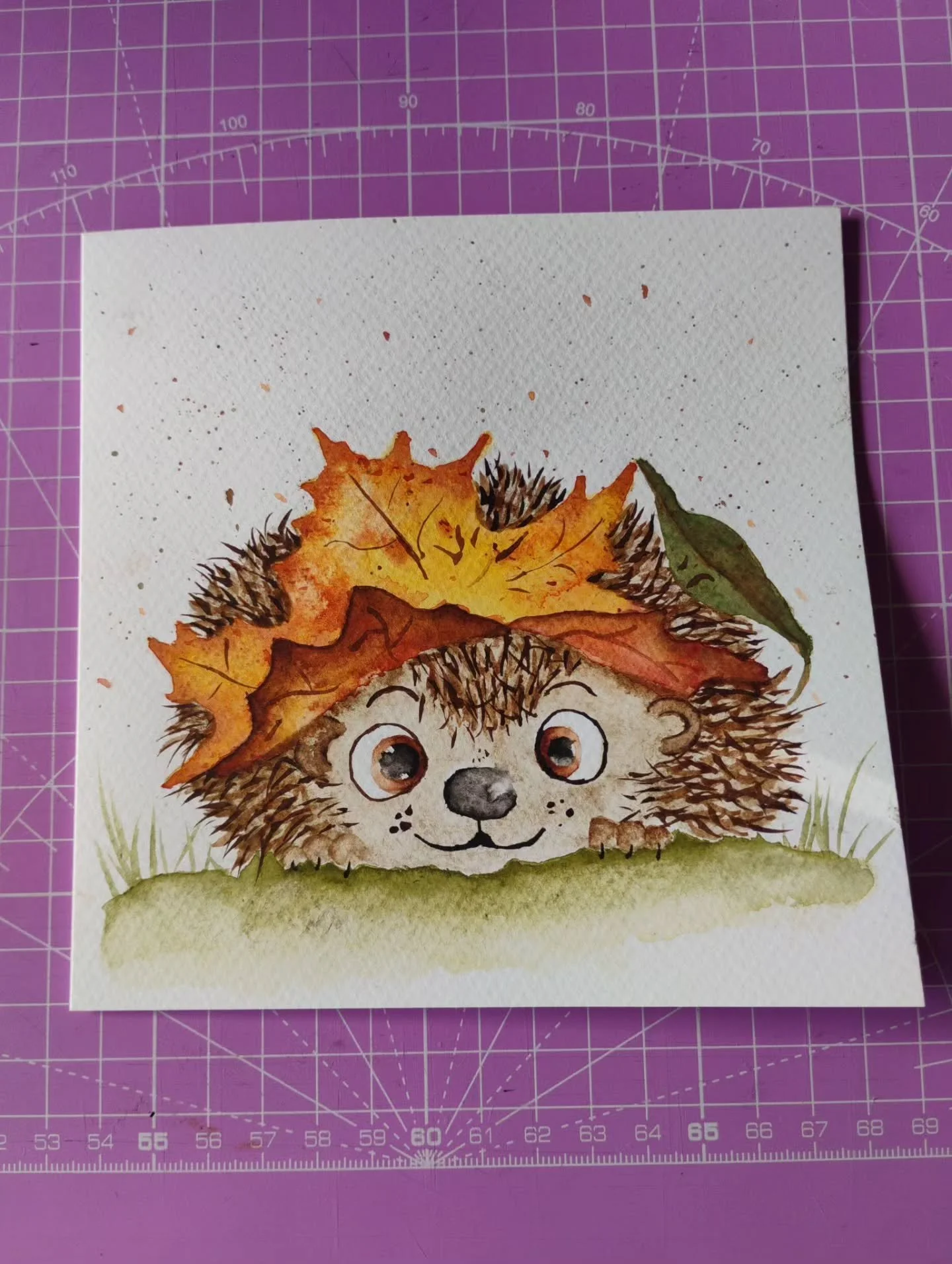 Some recent arts and crafts

1. A cute hedgehog I painted using my kit from @lovecountryuk 

2. I tried out ribbon embroidery. Kit by @treasure.kave 

3. This flying squirrel sat unfinished for a while because my table was a mess. Also from my painti