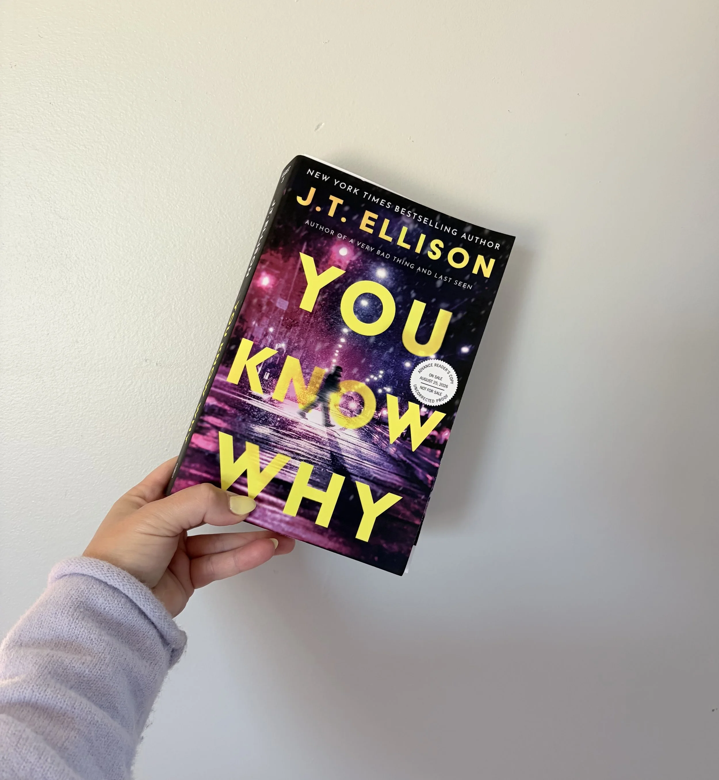 “You Know Why” by J.T. Ellison