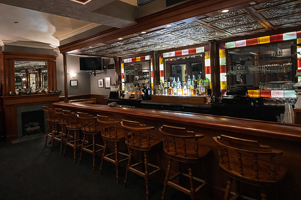 The Front Bar & Patio — The Country Mansion