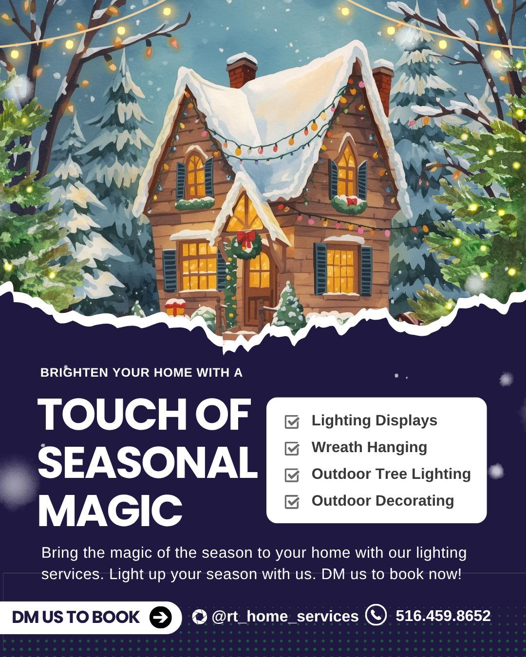 Holiday Lighting Made Easy With R&amp;T Home Services