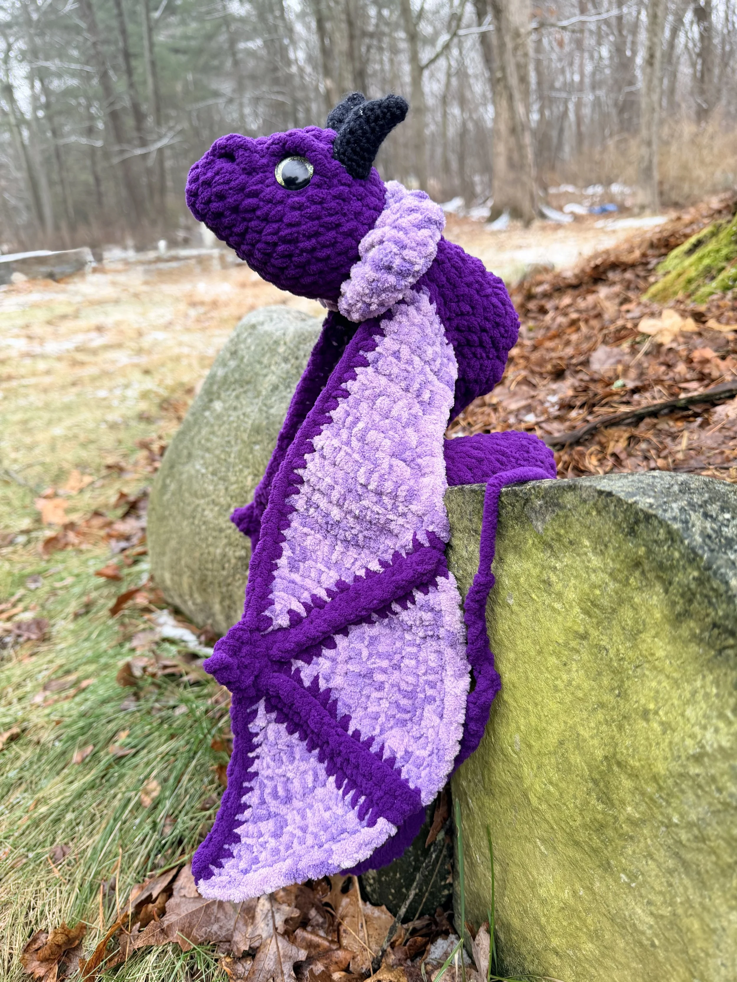 🔮 The Amethyst Shadow Hug Dragon