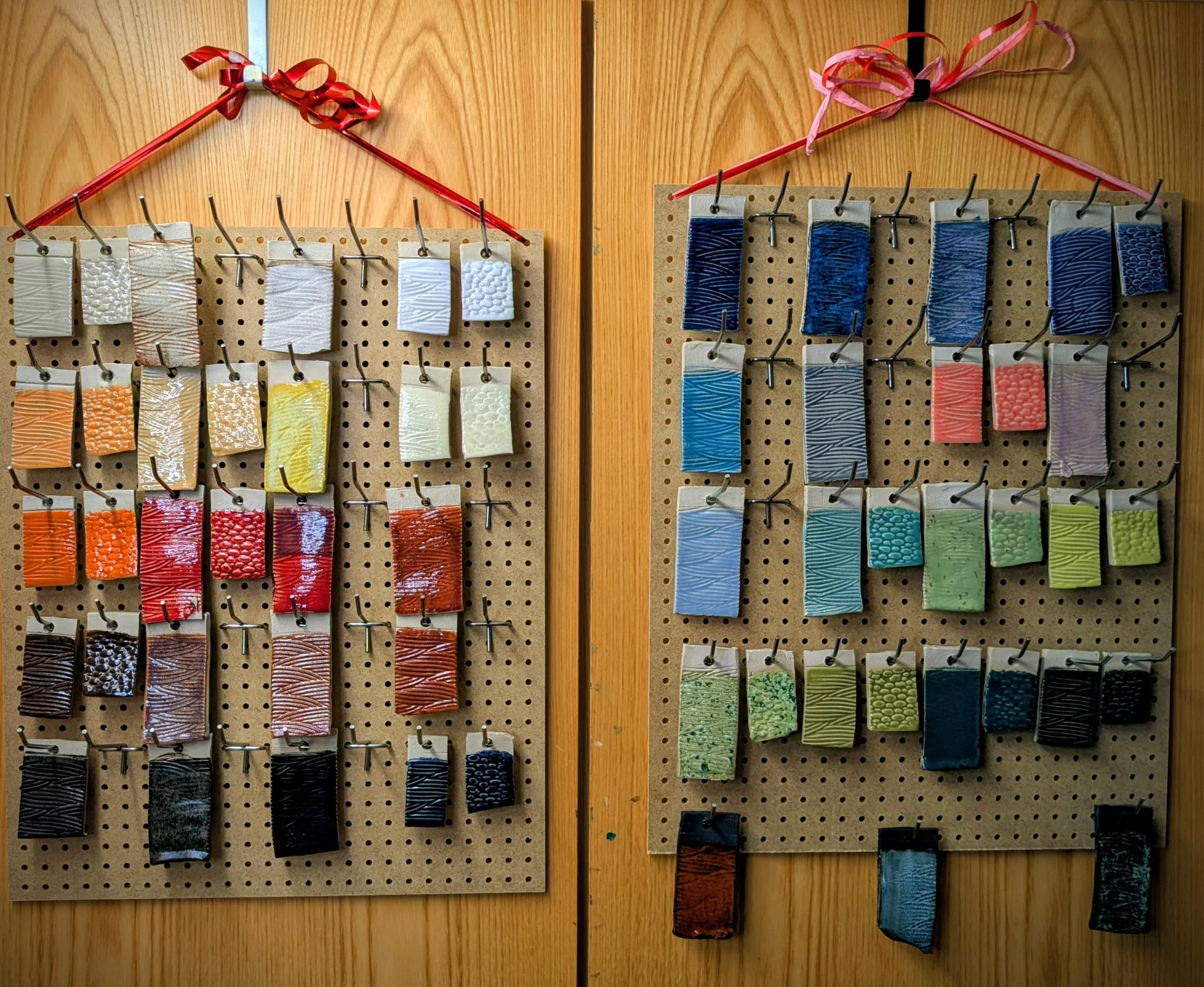 neuer Ton - neue Testfliesen 