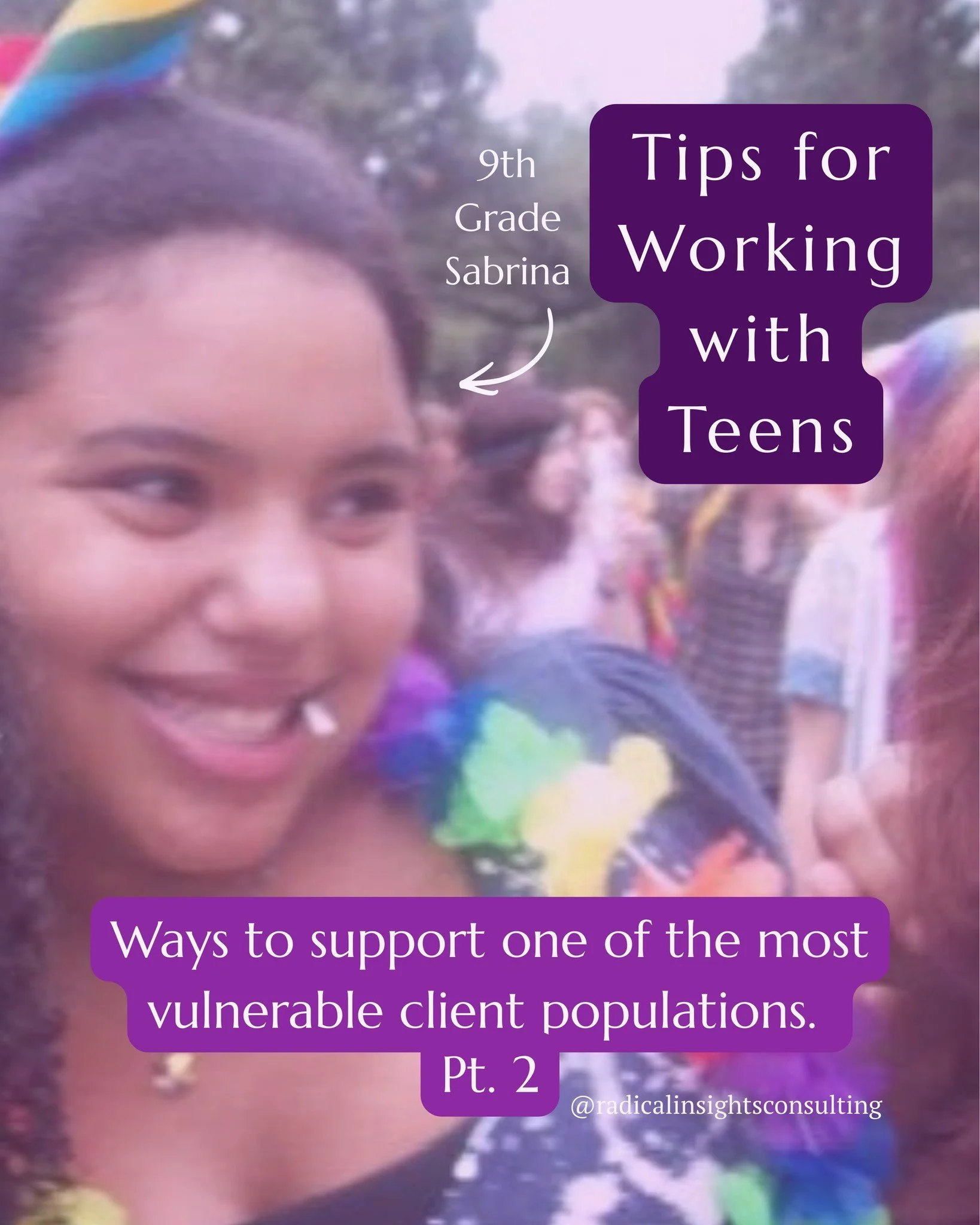 We're keeping on keeping on with our tips for working with teens. Undoubtedly the number one reason I hear good therapists say they don't work with teens is the caregivers. They know teens need and deserve good therapy, liberatory therapy, but trying