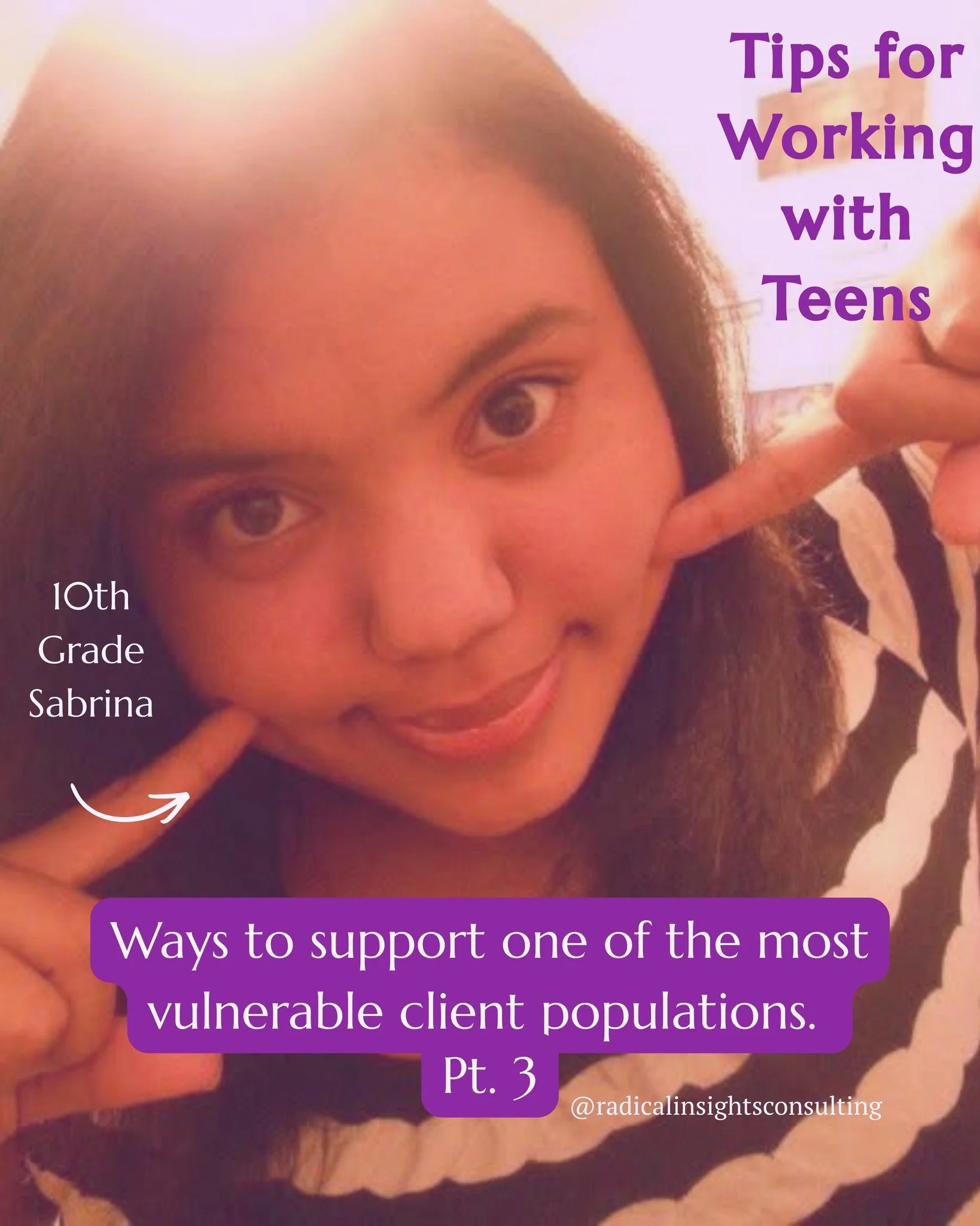 Rounding out my tips for teens series we gotta talk about the fact that some teens just don't want to be there. They aren't interested in whatever goal their caregiver has for them. 

If you end up working with a teen in this scenario you can of cour