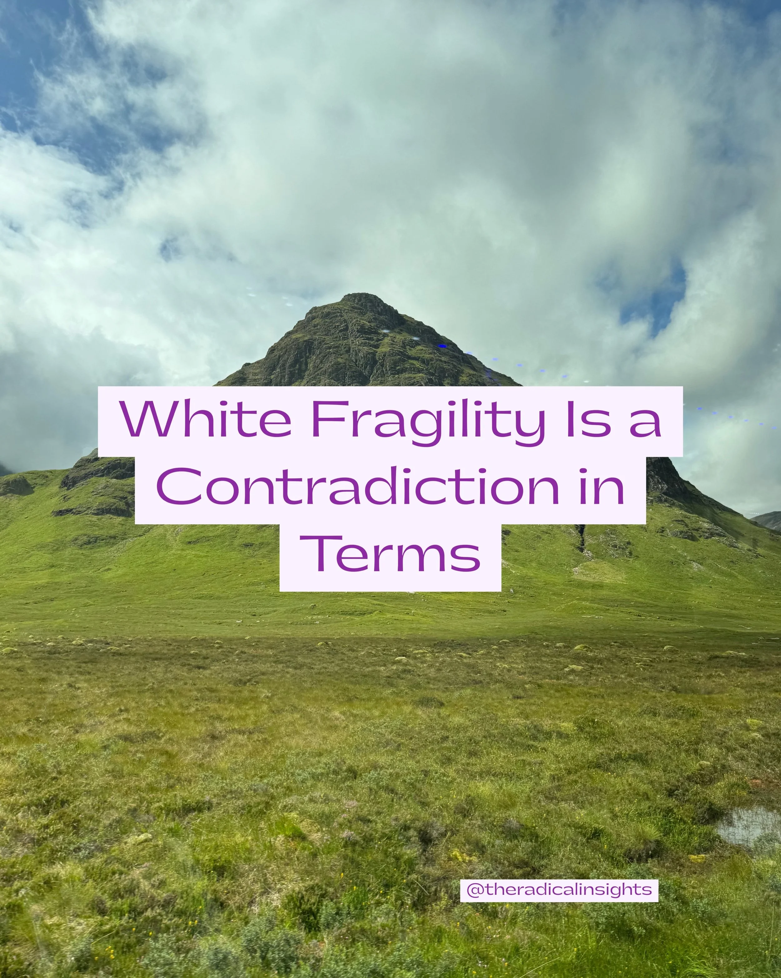 Can we talk about ⚪️ &ldquo;fragility&rdquo;&hellip;.

It&rsquo;s essential that we use accurate language when fighting systems of oppression! I&rsquo;ve always hated the term and I know many people have agreed. I wanted to take the time to explain w