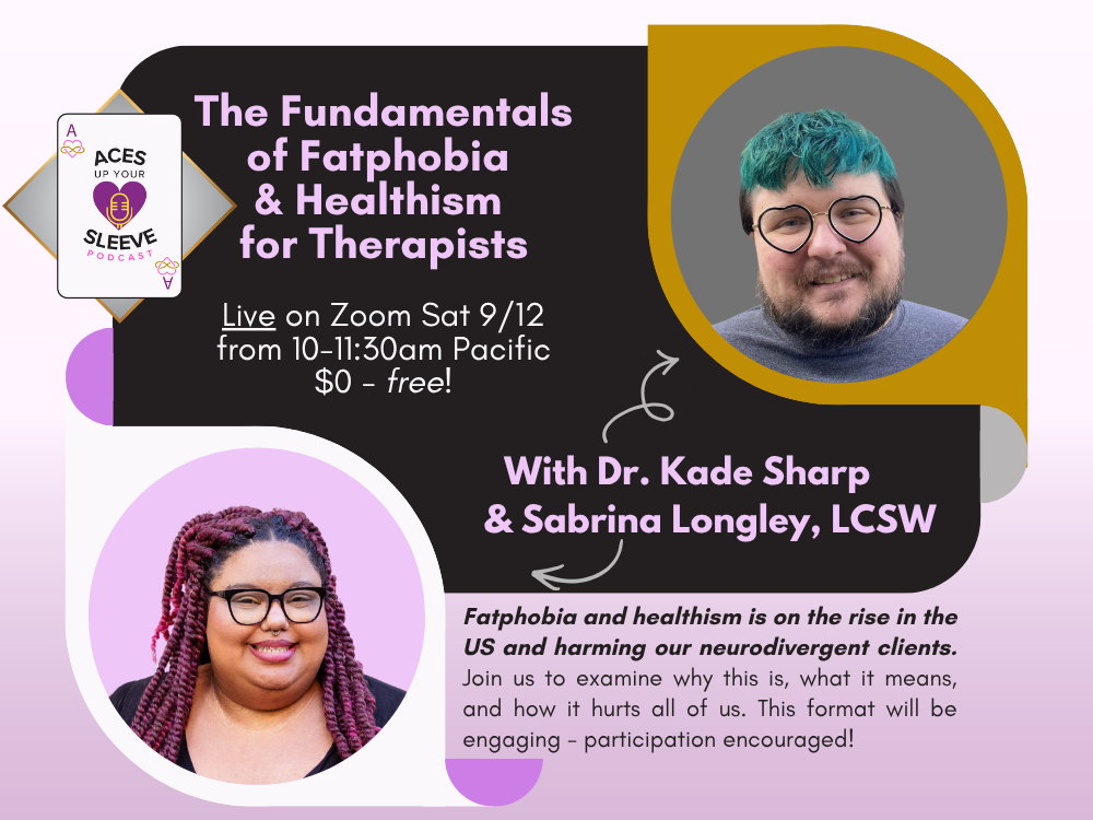 The Fundamentals of Fatphobia & Healthism for Therapists
