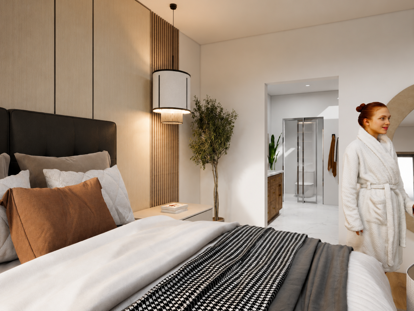 Guest bedroom rendering — Harbour
Pointe North