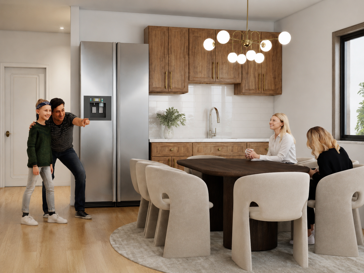 Bonus room rendering bonus Kitchen