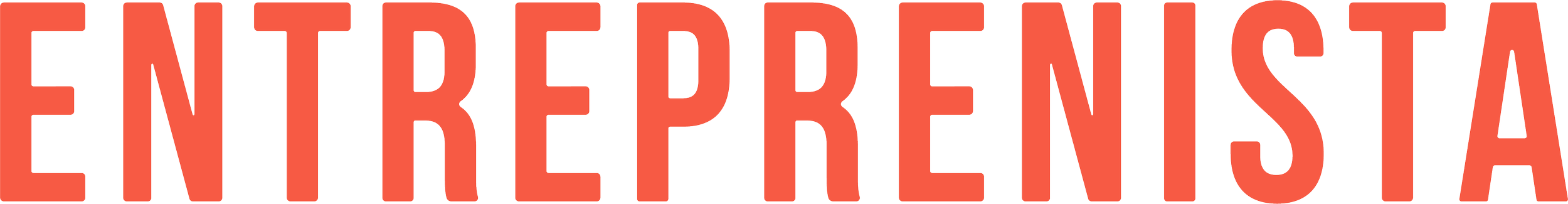 Red and black sign that reads 'ENTREPRENISTA' in large, bold letters.