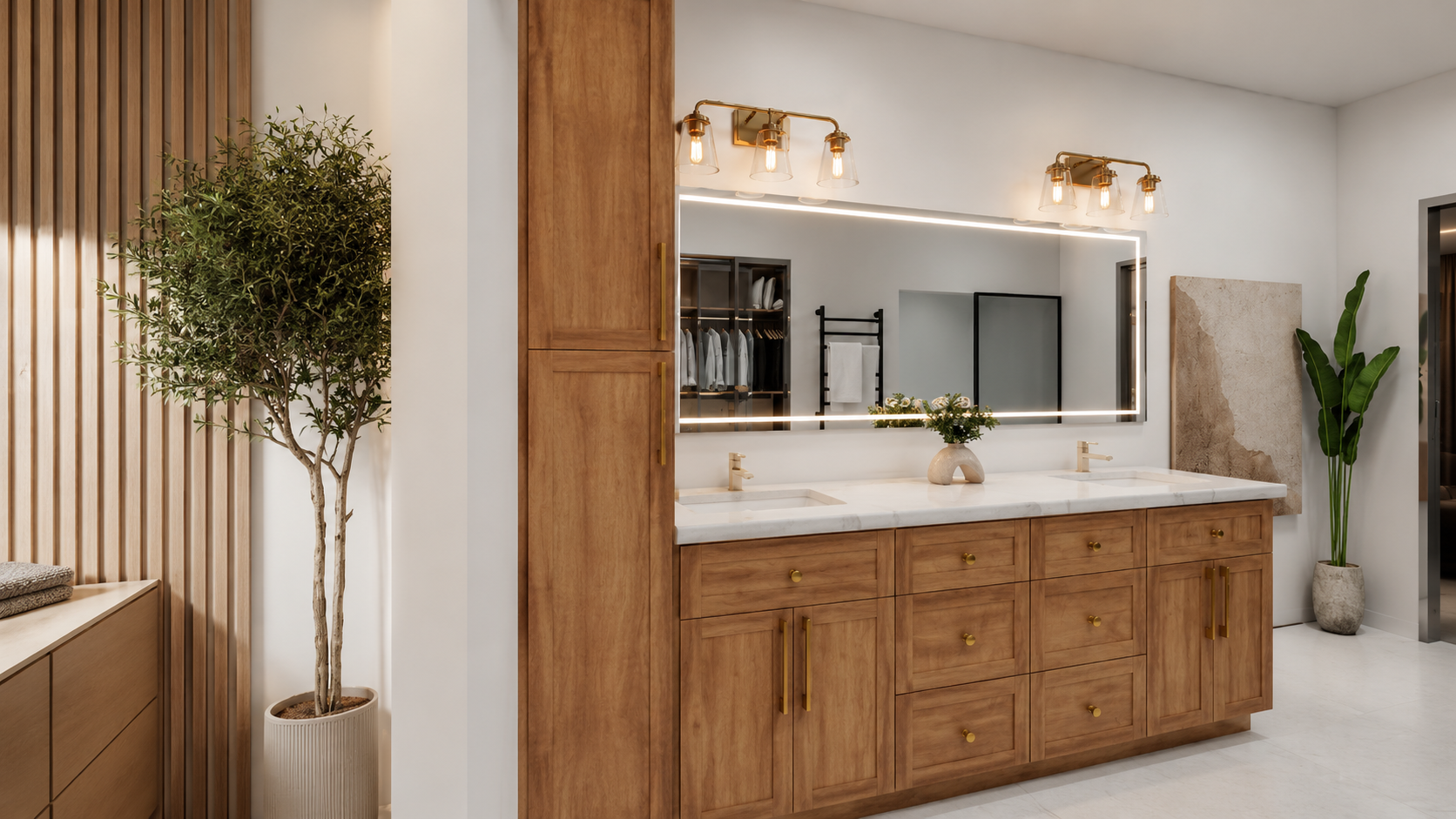 Guest bathroom, first angle —
Traditional package