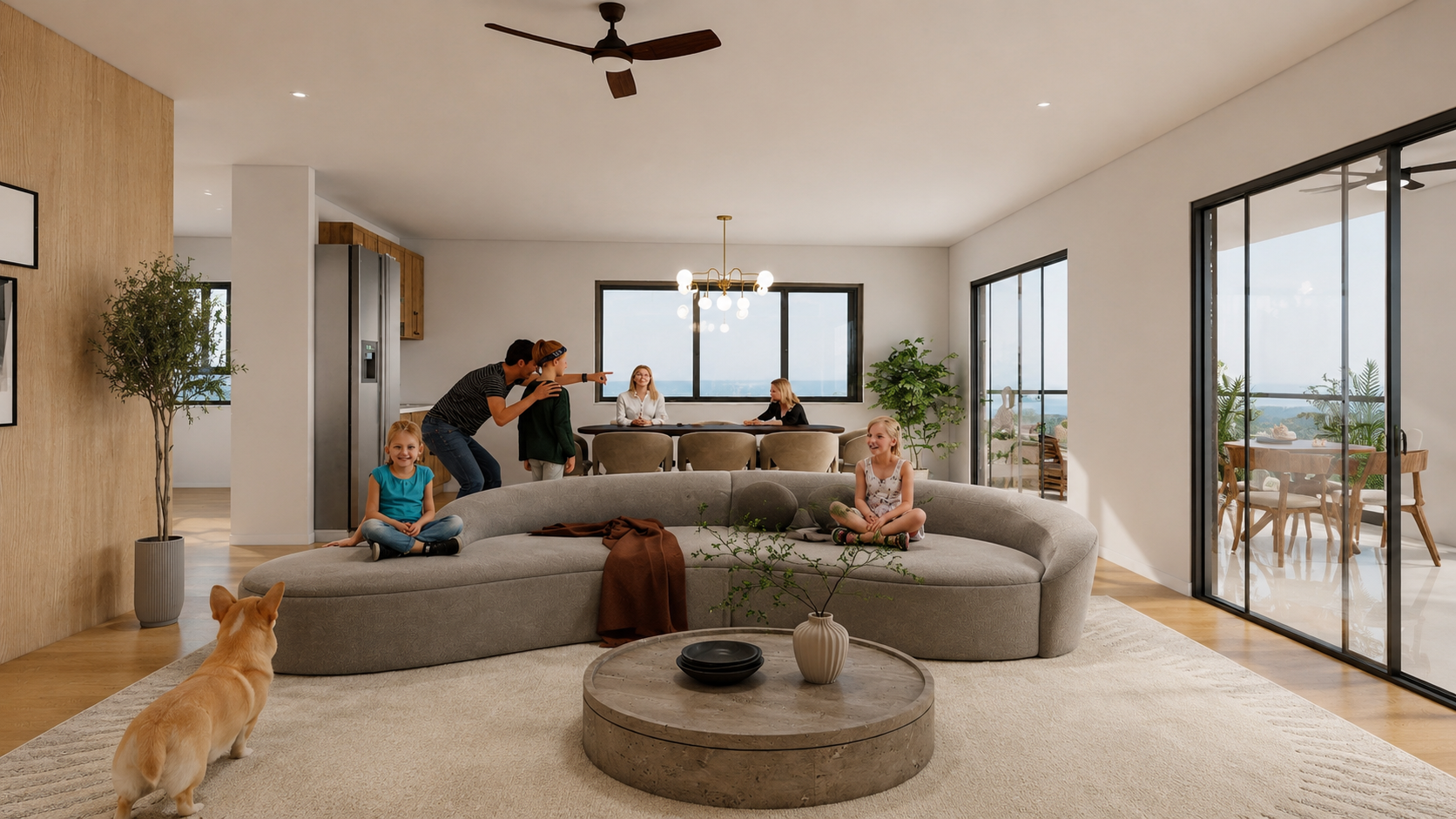 Bonus room rendering