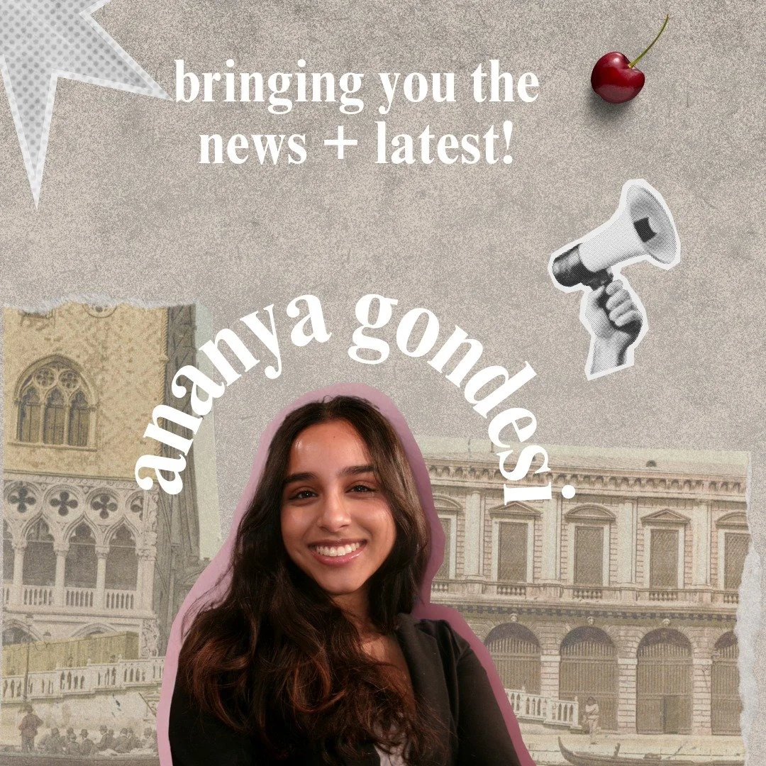 Hey everyone! Allow me to introduce myself. 

My name is Ananya Gondesi and I am an aspiring on-camera reporter. I'm currently studying at GWU and will be a senior in the fall. I'm interning at NBC4 for the summer, but I've previously interned for NB
