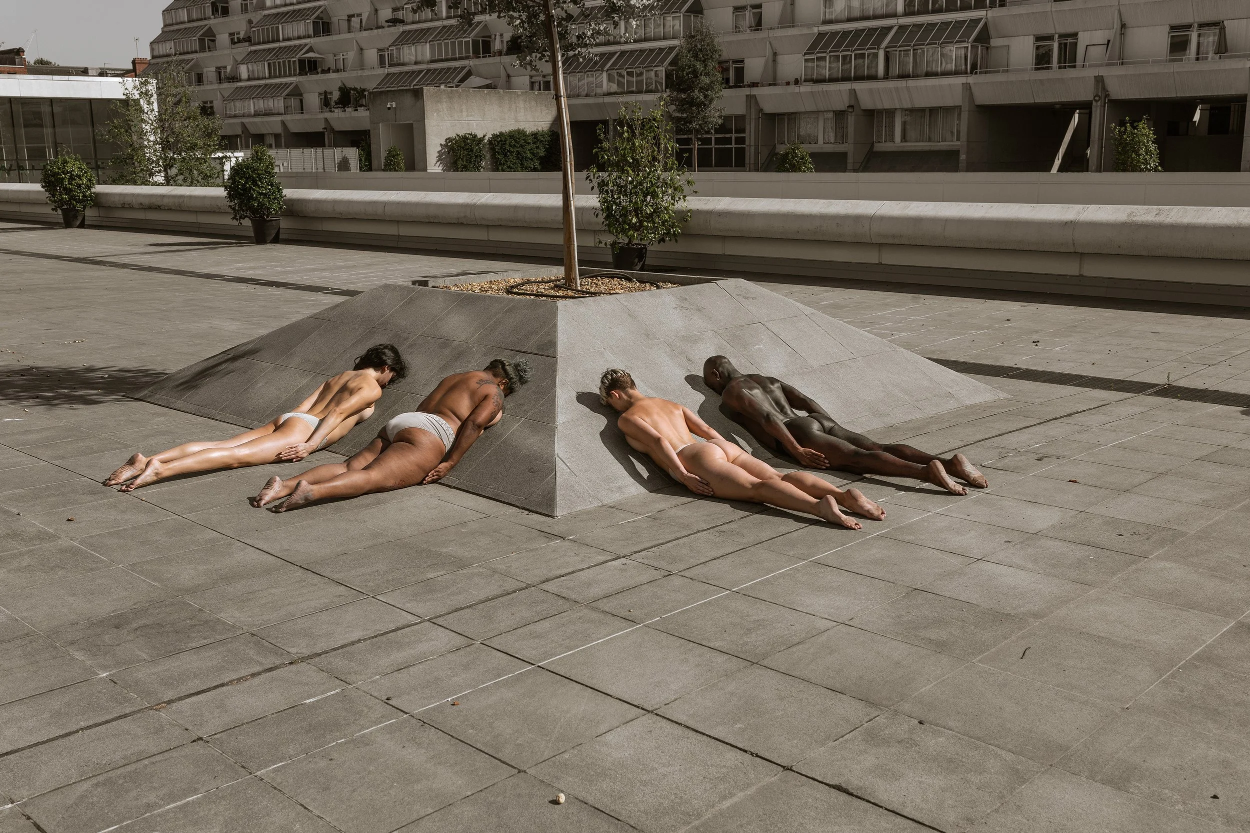 Barefoot Bare Concrete