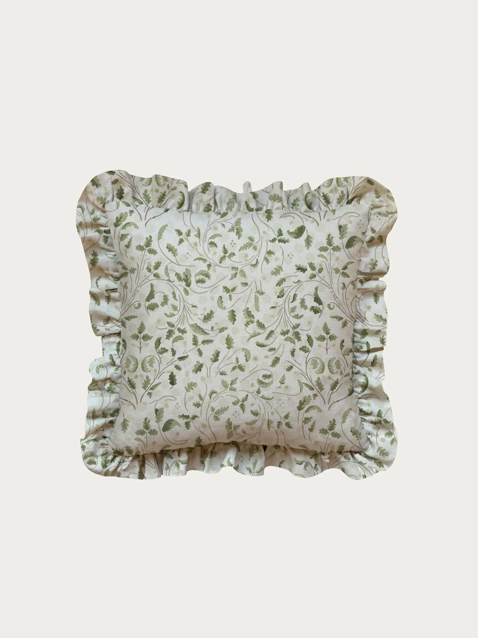 Under The Oak 'Summer' Ruffled Cushion