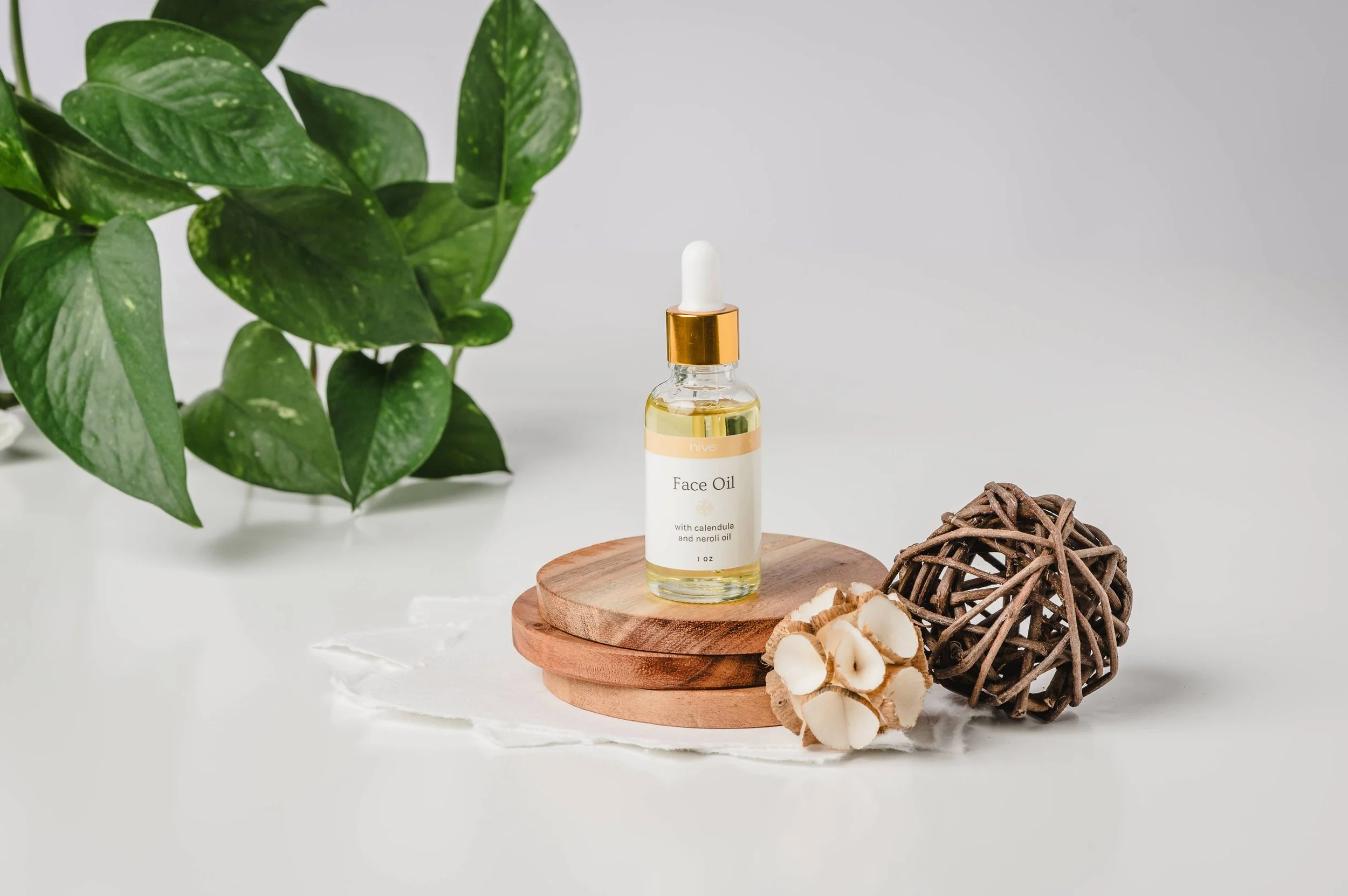 Herbally Infused Face oil featuring Neroli Oil + Calendula