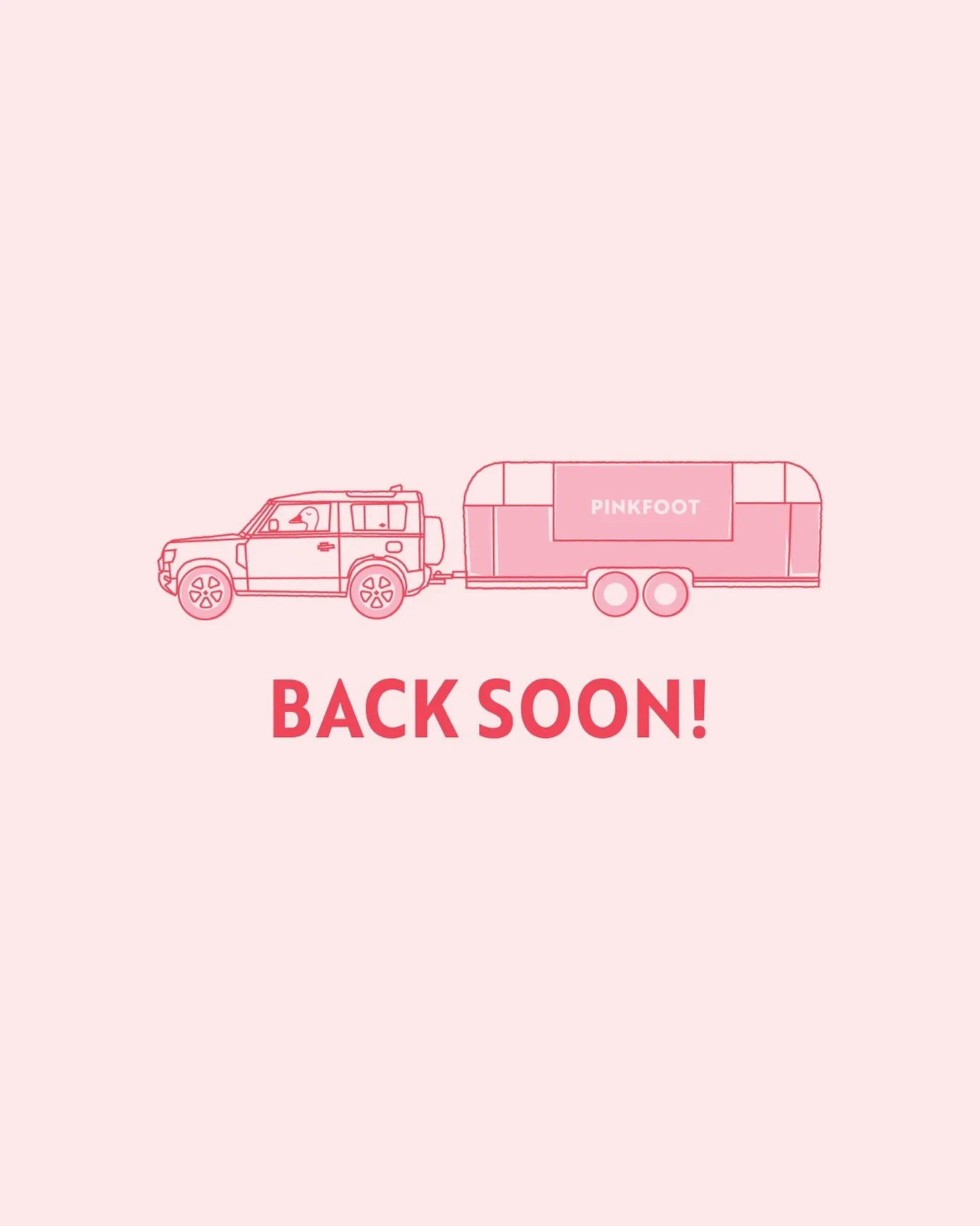 We&rsquo;re taking a quick breather! 

Pinkfoot Caf&eacute; will be closed for one week, reopening on Wednesday 12th November.

See you soon! ☕✨