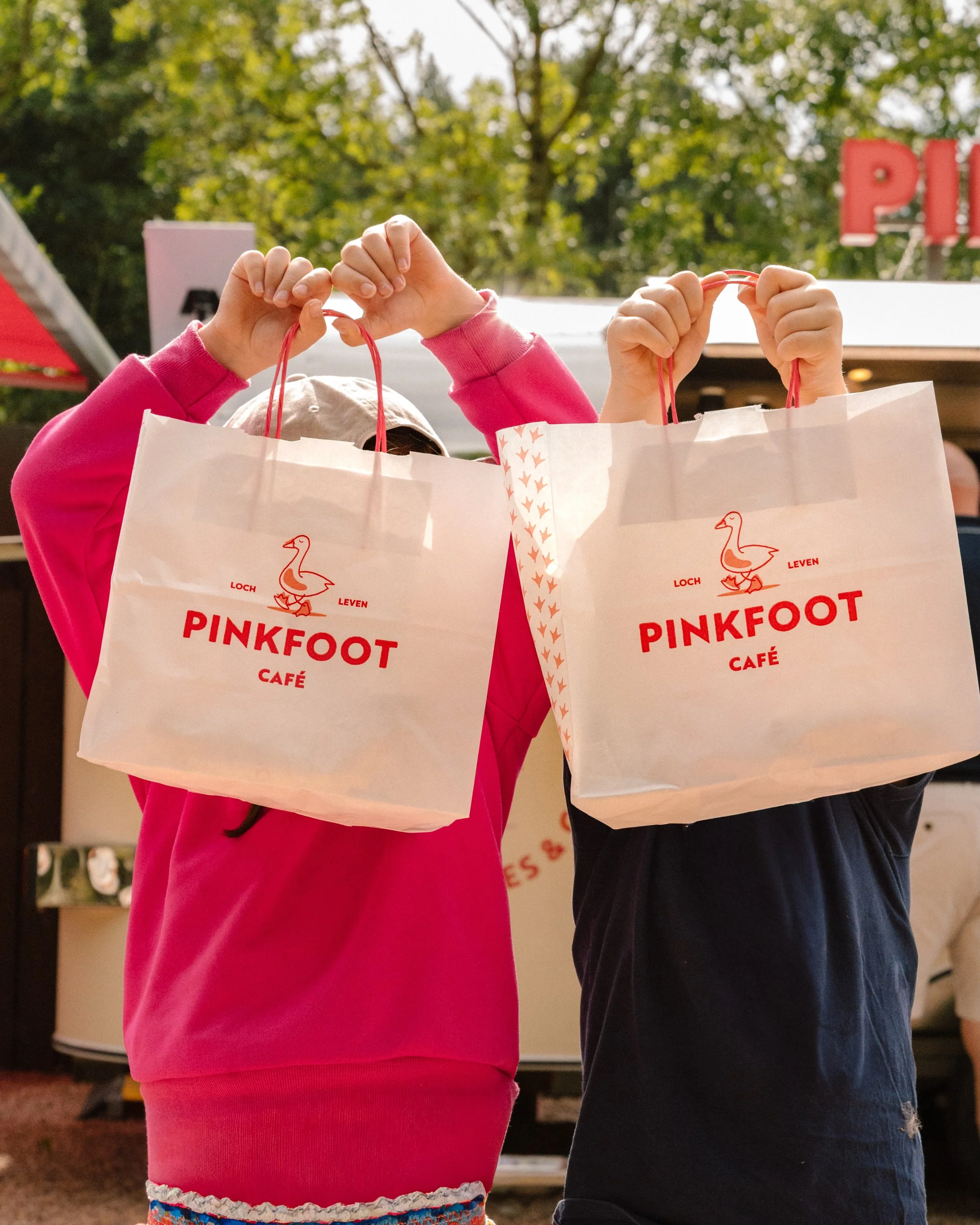 Little goslings get their very own Pinkfoot picnic 🪿🩷

A sandwich, organic juice, ice cream and a Pinkfoot adventure drawing sheet with crayons - because keeping little legs and big imaginations busy is serious business 🖍️

Pack your sense of adve