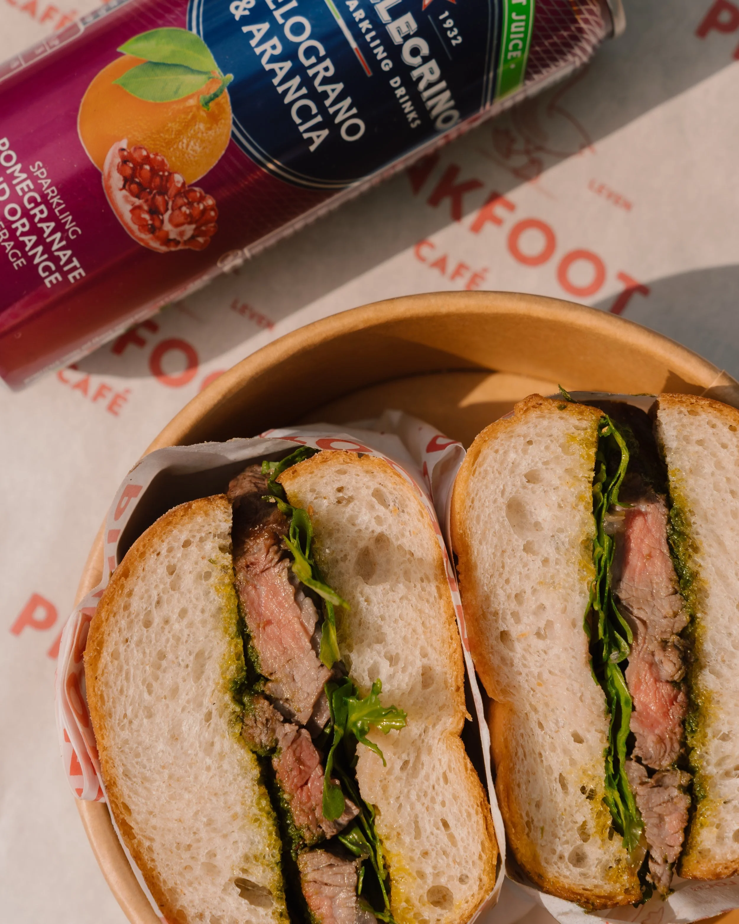 Steak, chimichurri, rocket and toasted focaccia 🥪🥩 

That&rsquo;s lunch sorted 🤌🏼