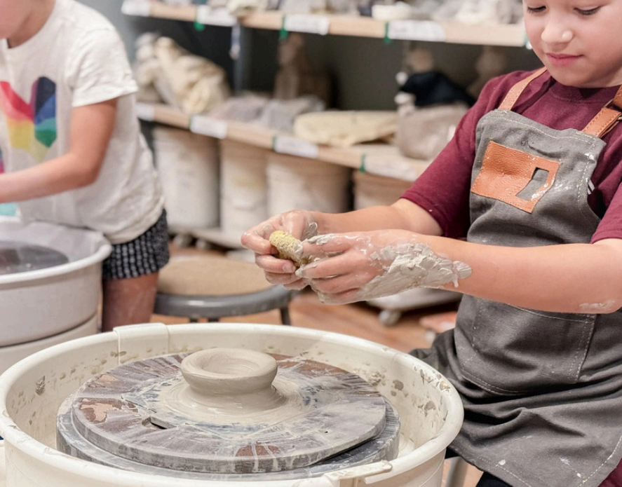  Wheel Pottery Workshop. 
Experience the magic of the potter's wheel as you learn to shape clay into your very own bowl or mug.
 From 350pp AED. 
 
Popular Searches: New In,
Experiences: Creative,
Experiences: Wellbeing,
Occasion: Socials,
Occasion: 