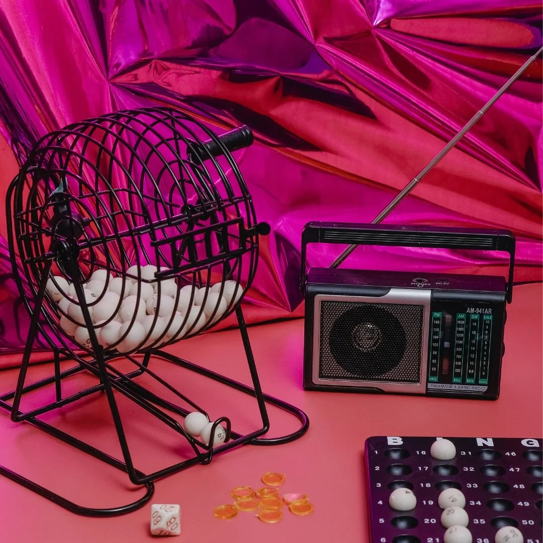  Music Bingo. 
Enjoy an upbeat twist on the classic name - enjoy a great soundtrack whilst you try to get the full house.  From 3000 AED. 
 
Popular Searches: New In,
Experiences: Musical,
Experiences: Interactive Games,
Occasion: Socials,
Occasion: 